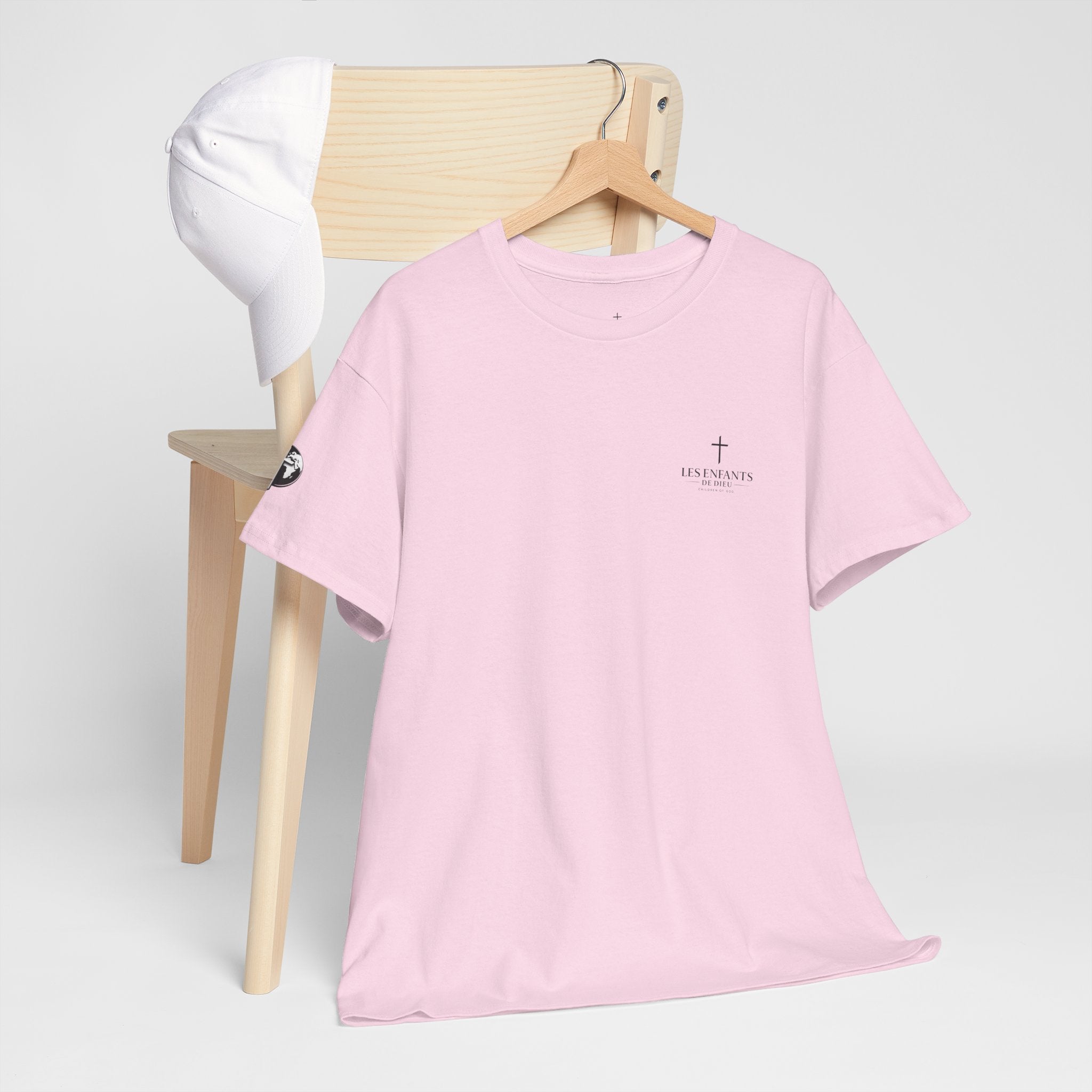 Les Enfants de Dieu Tee - Jesus Saves Tee - Psalm 23:4