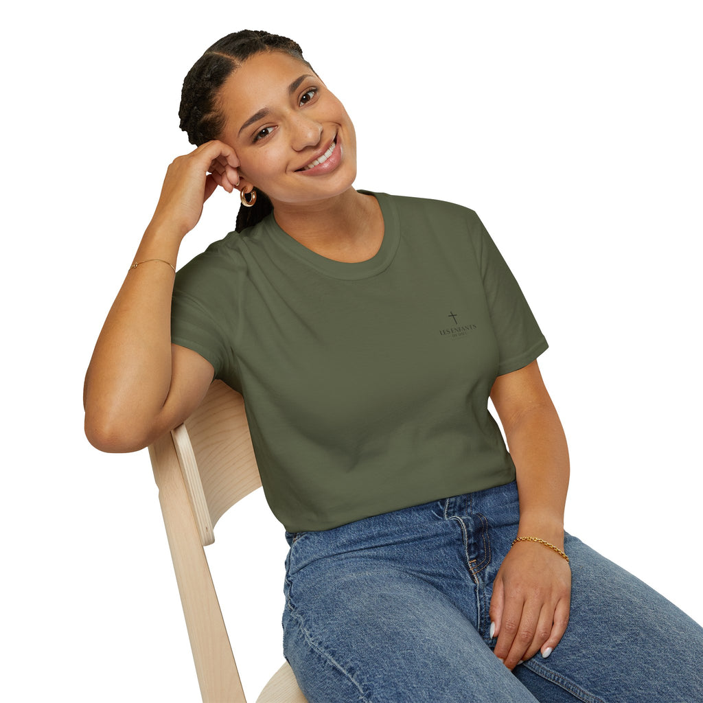 Les Enfants de Dieu T-Shirt — Jesus Saves Shirt - Psalm 23:4