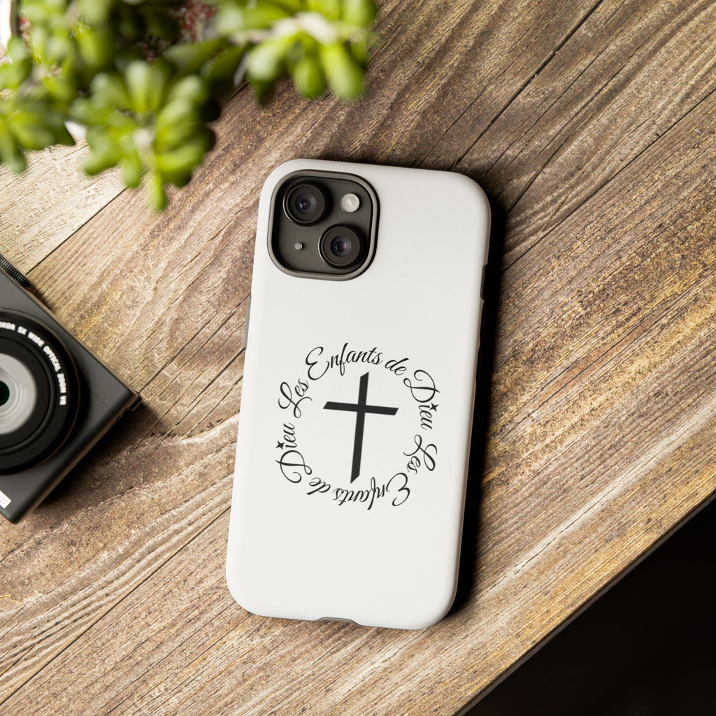 Les Enfants de Dieu Cross Phone Case
