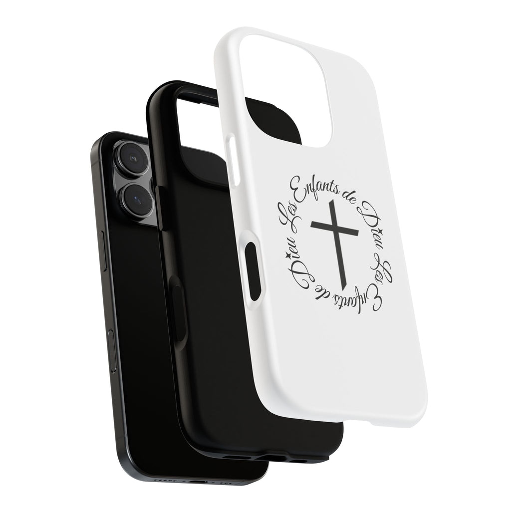 Les Enfants de Dieu Cross Phone Case