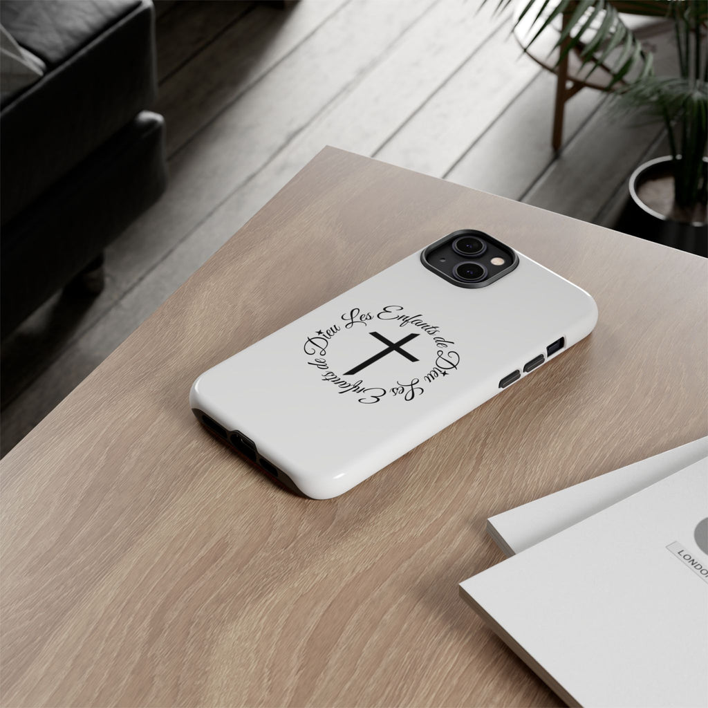 Les Enfants de Dieu Cross Phone Case