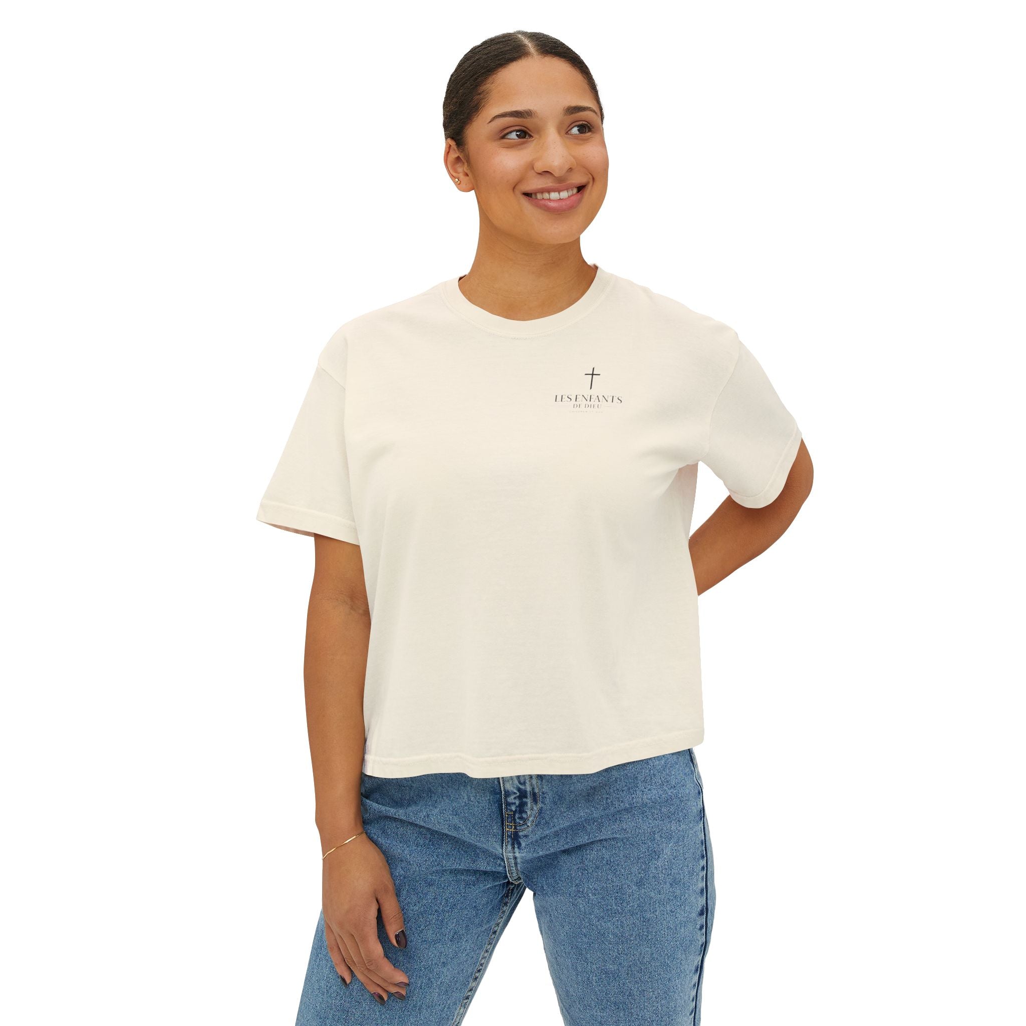 Les Enfants de Dieu Women's Boxy Tee