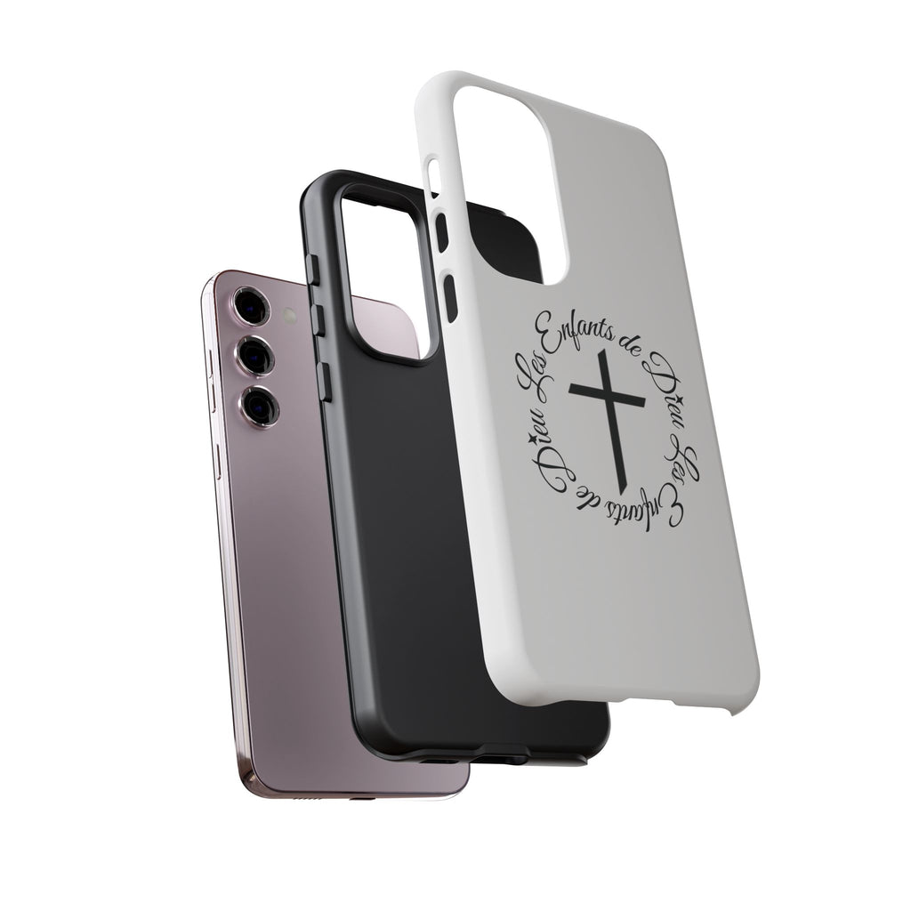 Les Enfants de Dieu Cross Phone Case