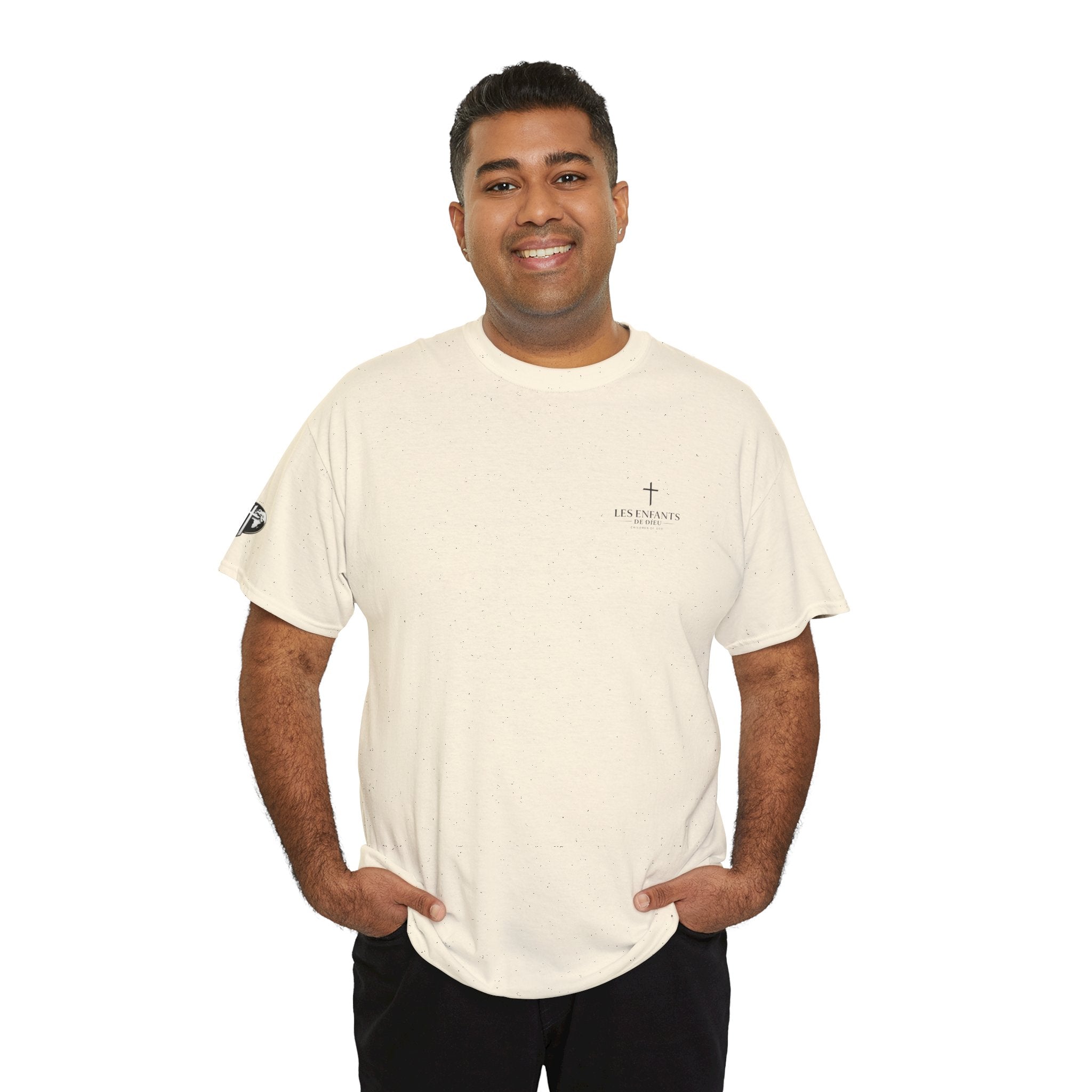 Les Enfants de Dieu Tee - Jesus Saves Tee - Psalm 23:4