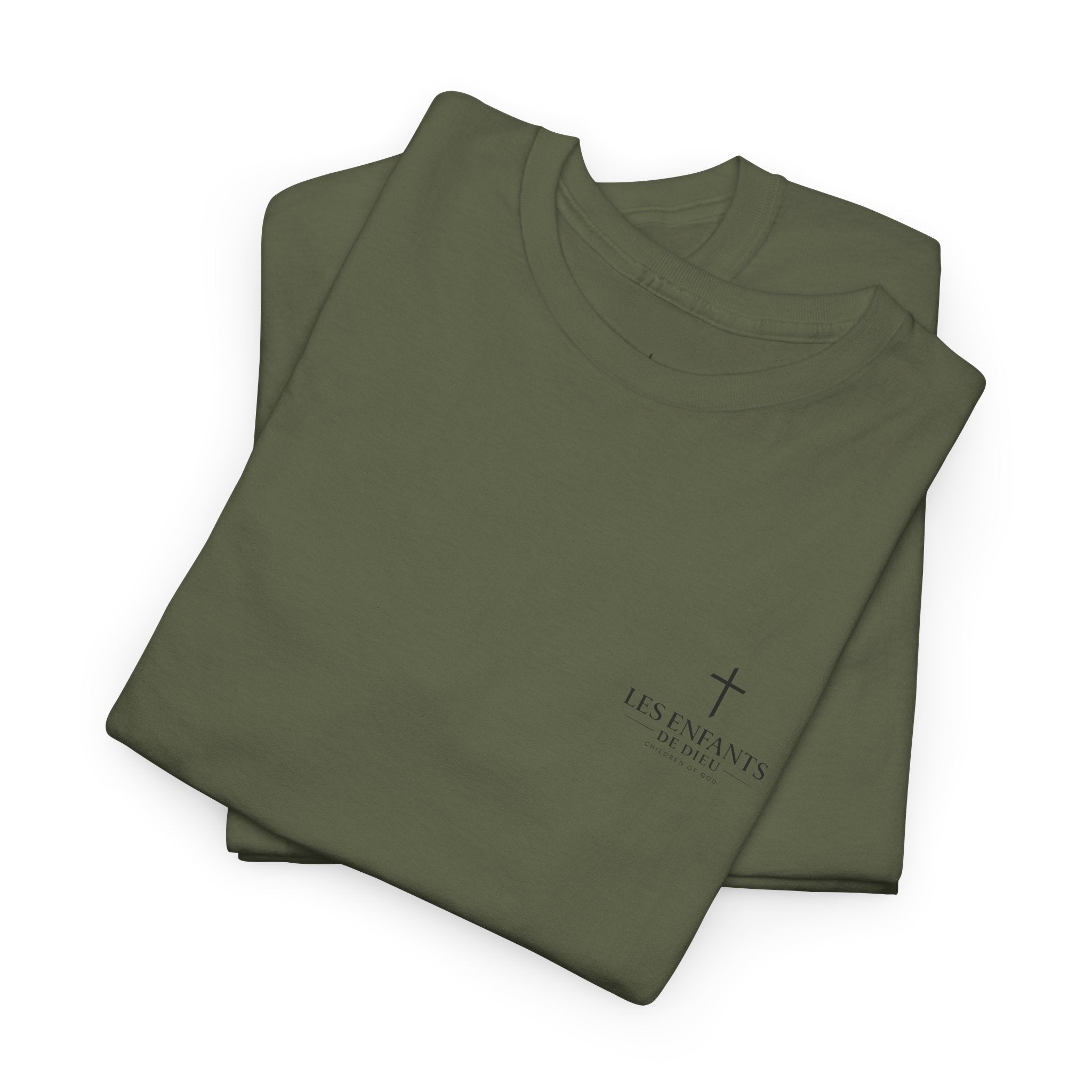 Les Enfants de Dieu Tee - Jesus Saves Tee - Psalm 23:4