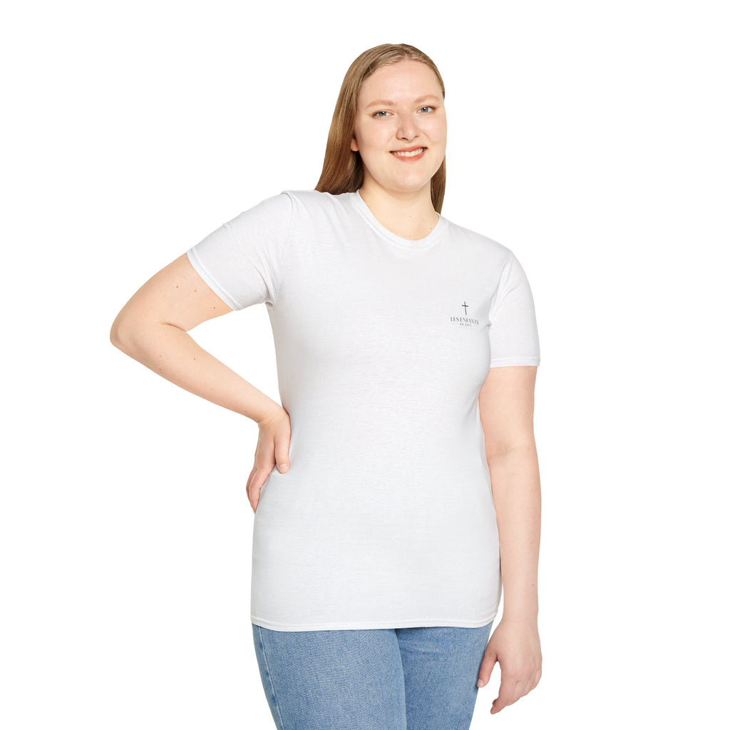 Les Enfants de Dieu T-Shirt — Jesus Saves Shirt - Psalm 23:4