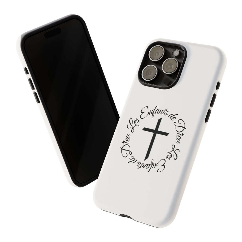 Les Enfants de Dieu Cross Phone Case