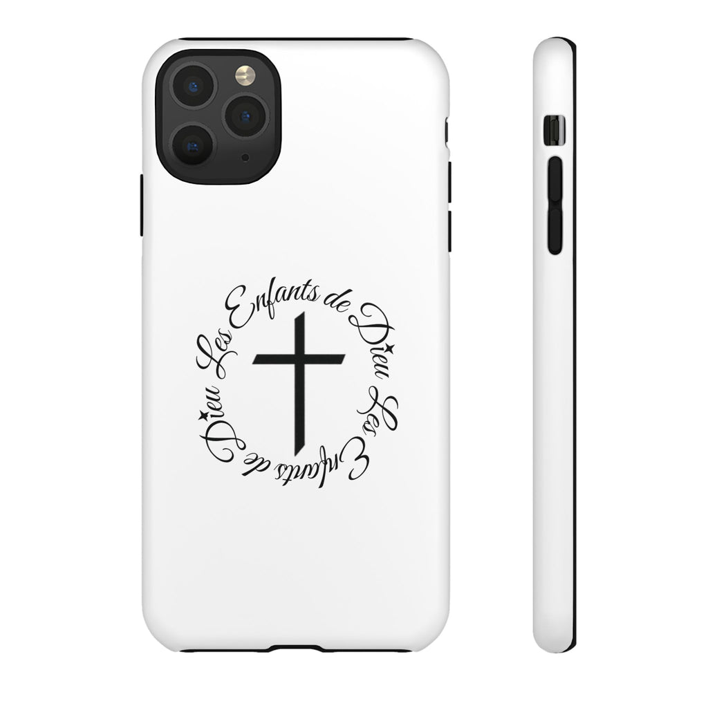 Les Enfants de Dieu Cross Phone Case