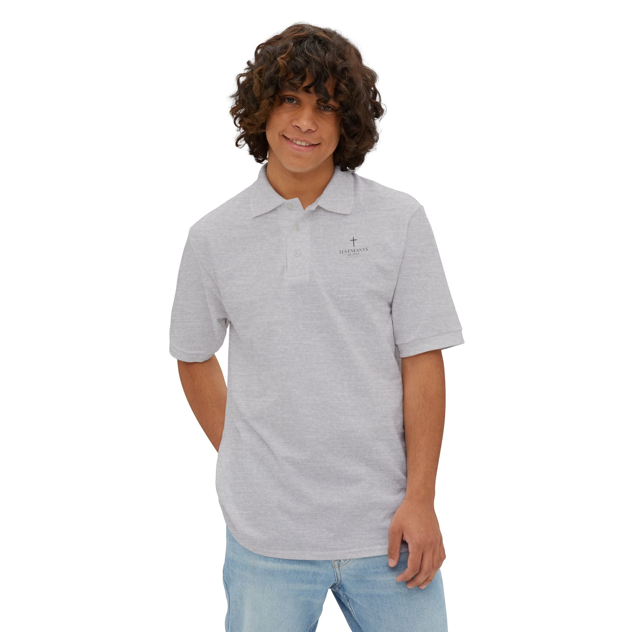 Les Enfants de Dieu 100% Cotton Men's Polo