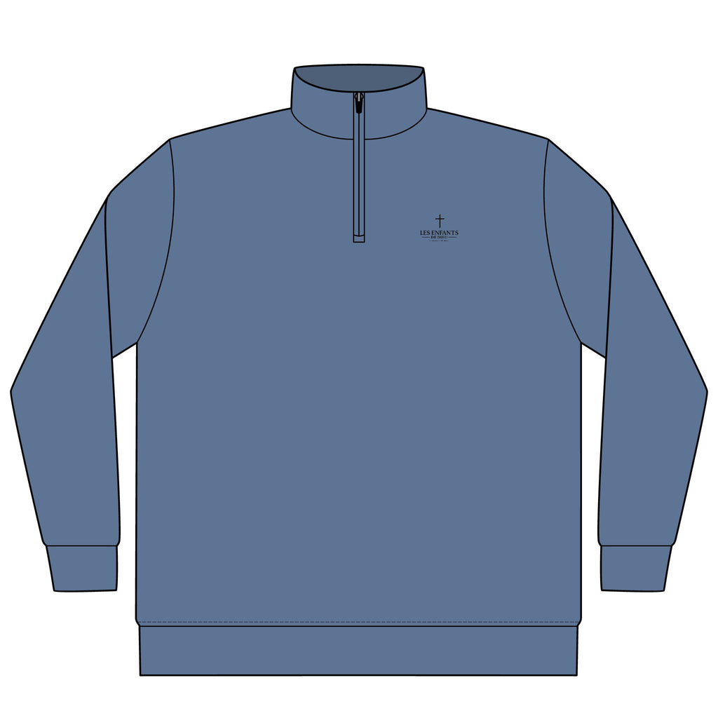 Les Enfants de Dieu Quarter-Zip Pullover