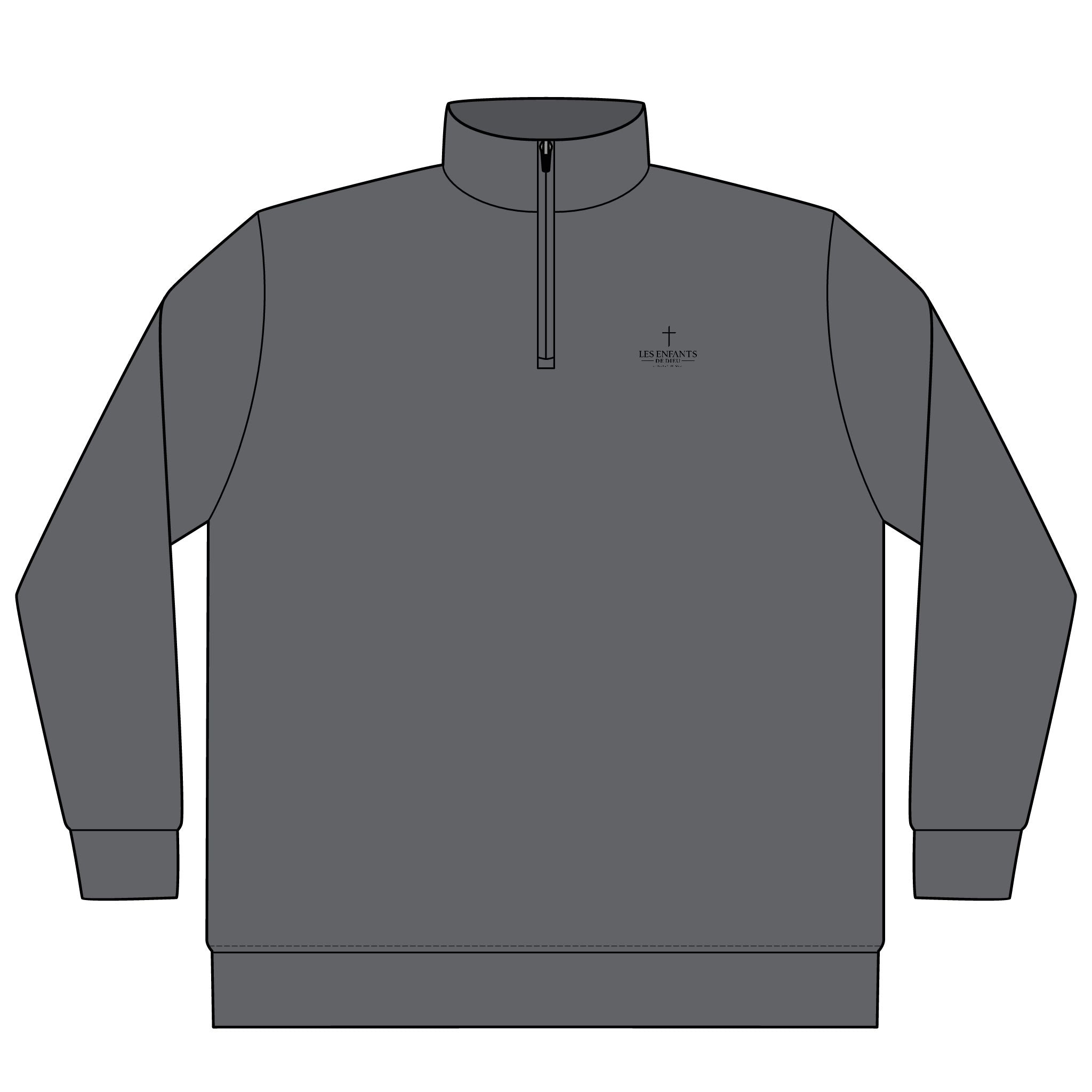Les Enfants de Dieu Quarter-Zip Pullover