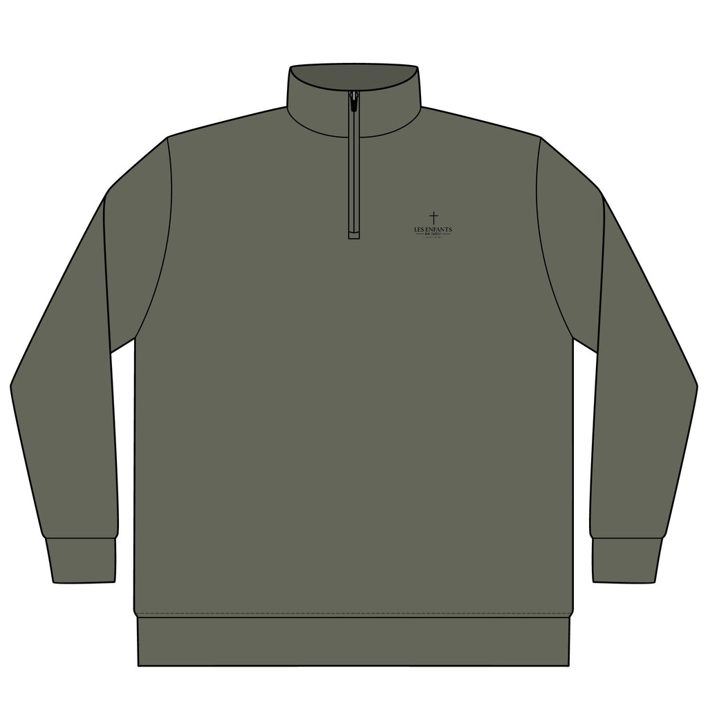 Les Enfants de Dieu Quarter-Zip Pullover