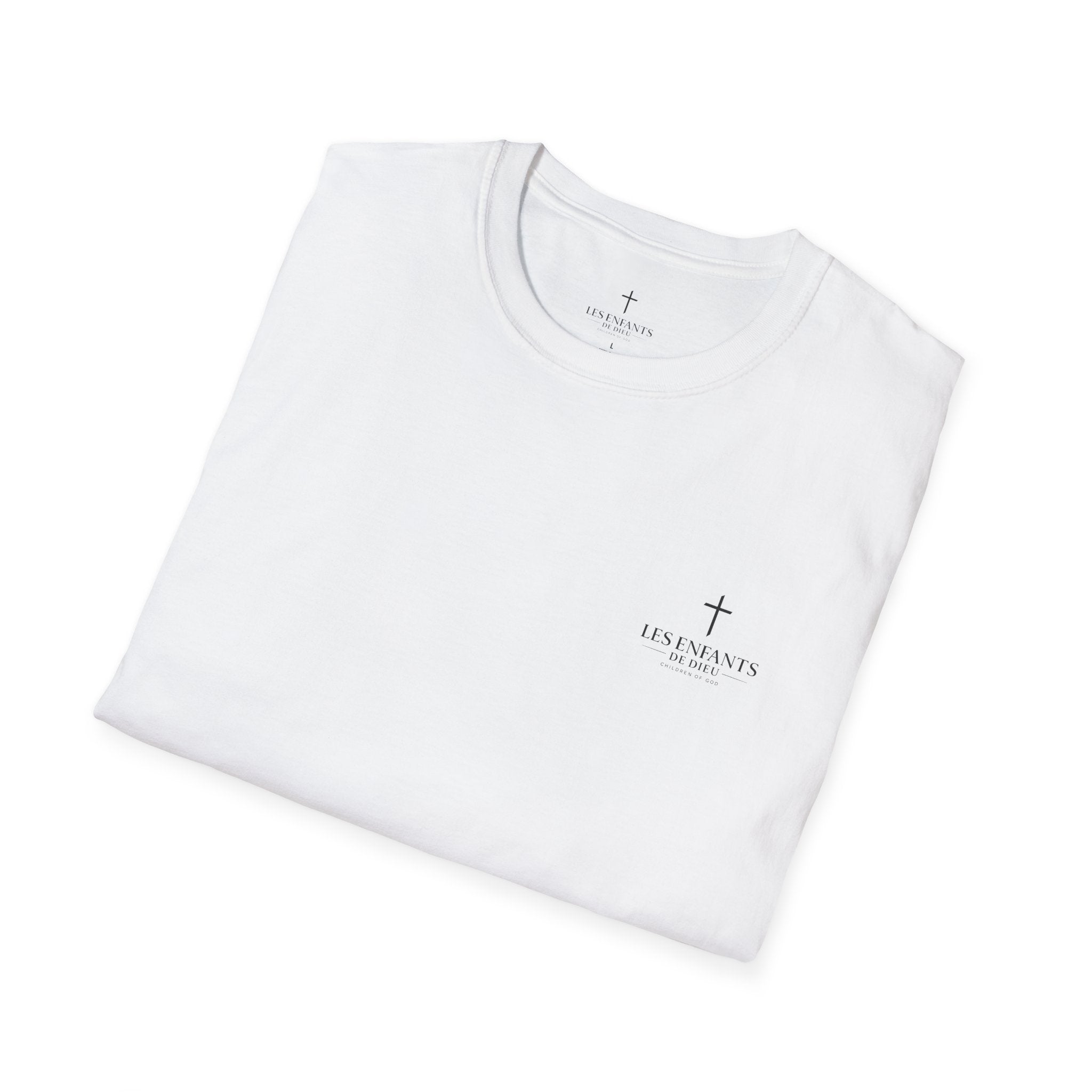 Les Enfants de Dieu T-Shirt — Jesus Saves Shirt - Psalm 23:4