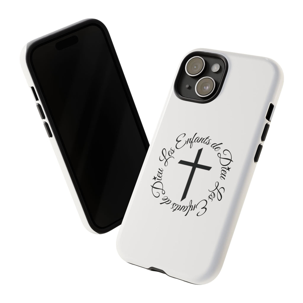 Les Enfants de Dieu Cross Phone Case