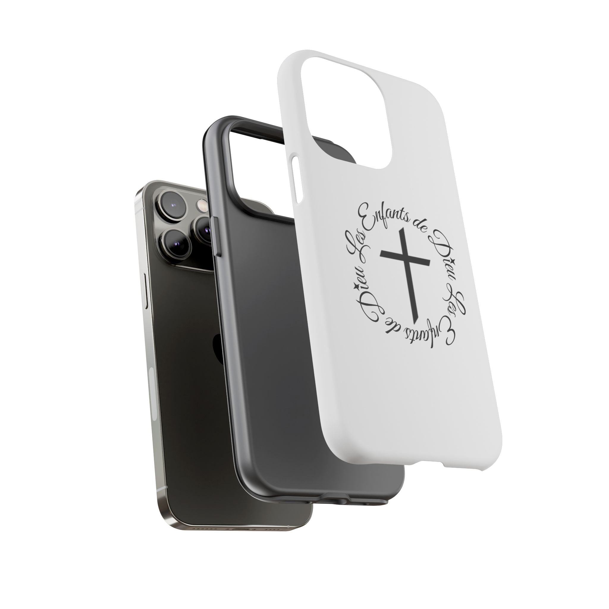 Les Enfants de Dieu Cross Phone Case