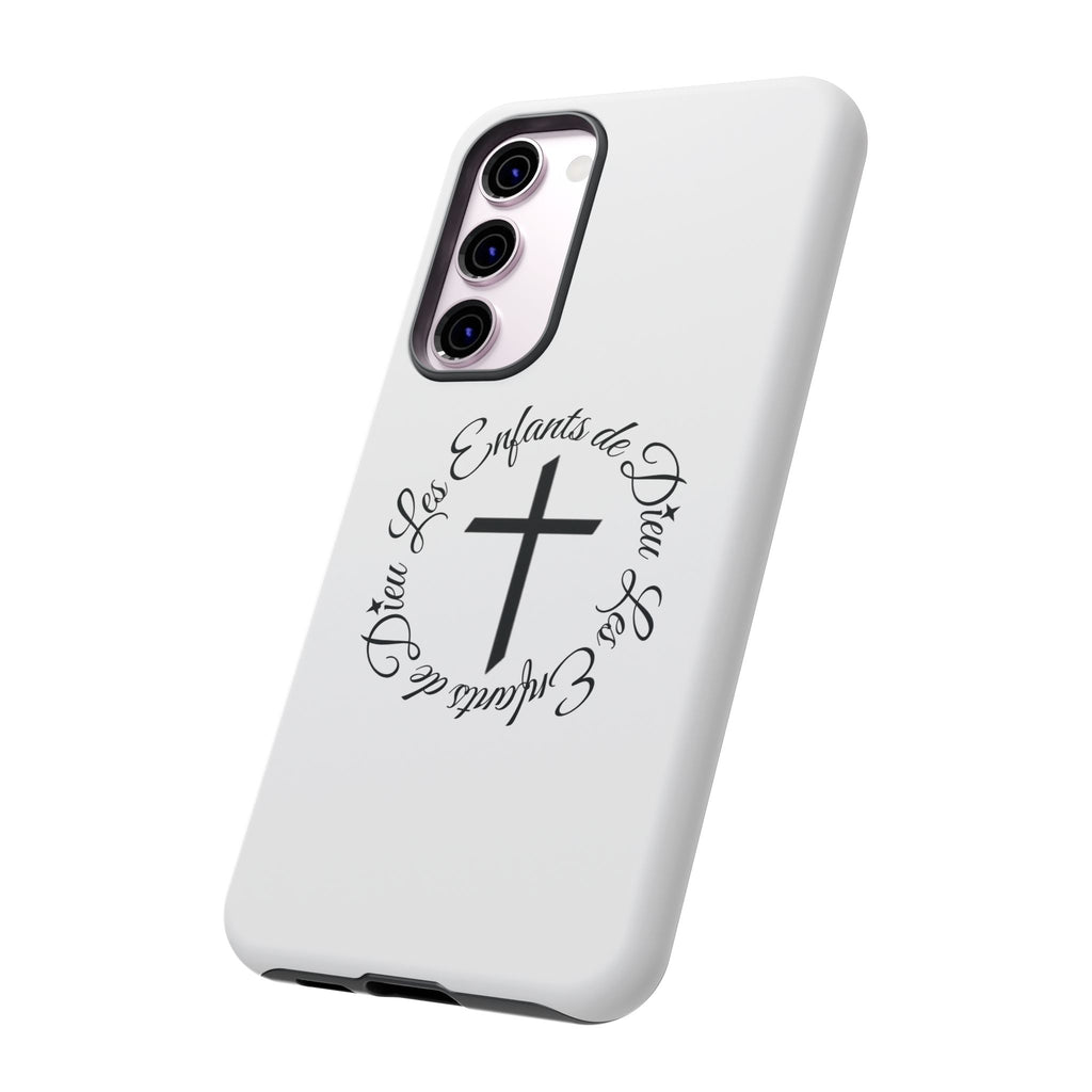 Les Enfants de Dieu Cross Phone Case