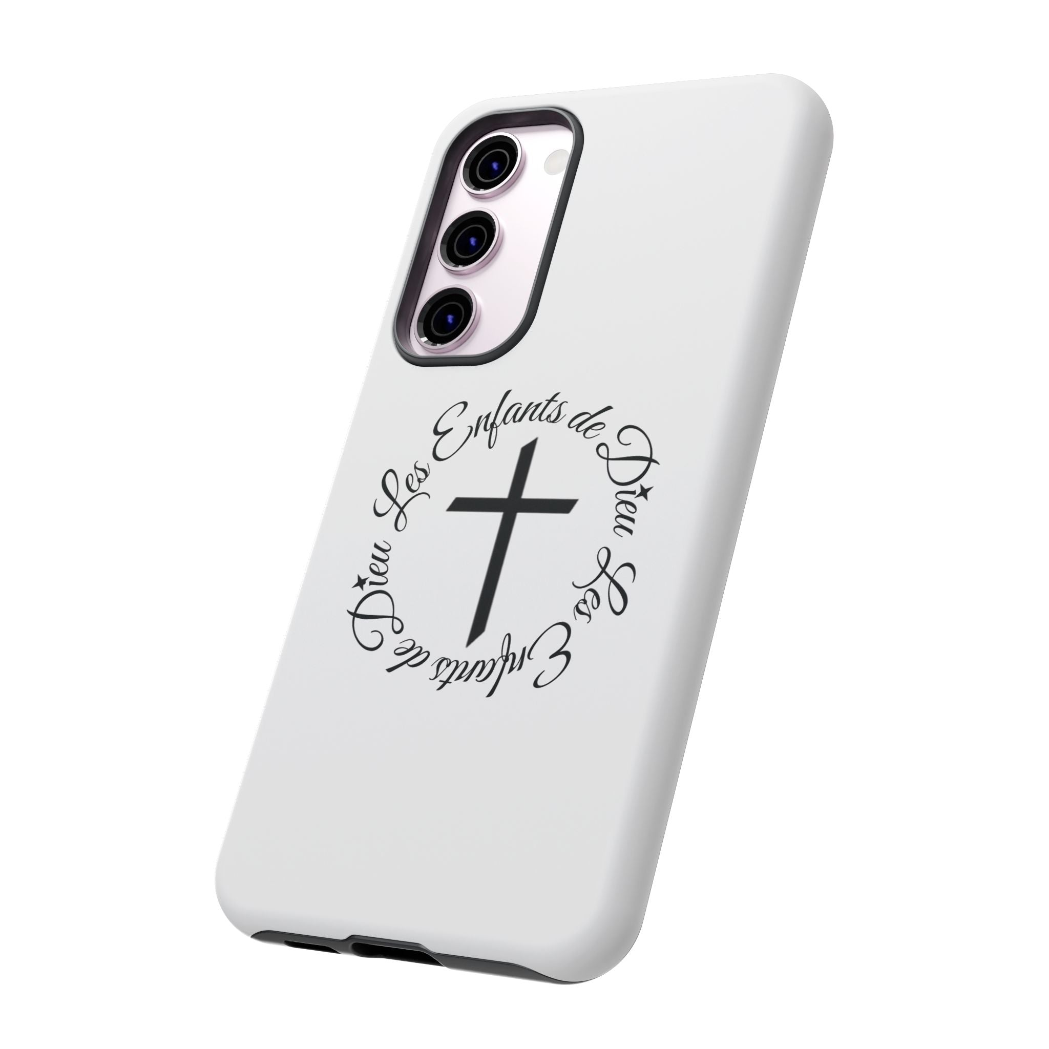 Les Enfants de Dieu Cross Phone Case