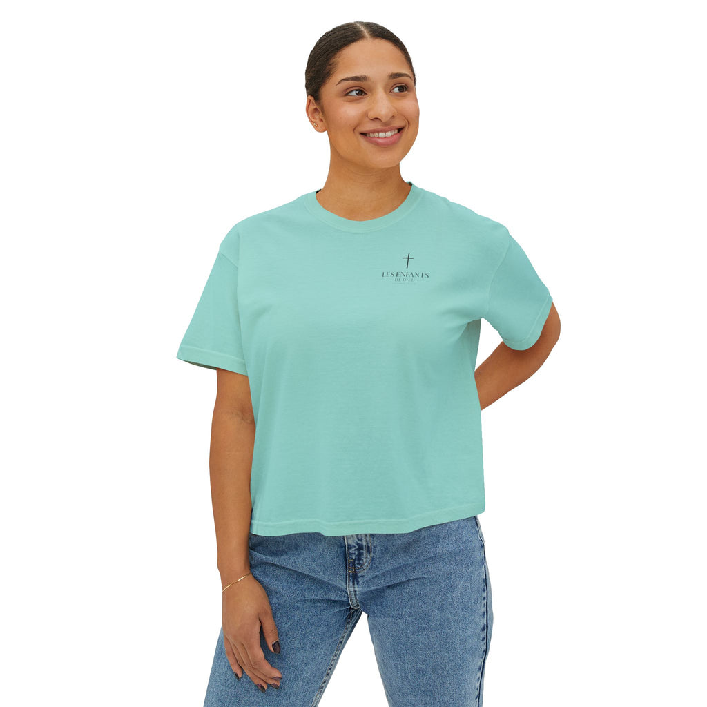 Les Enfants de Dieu Women's Boxy Tee
