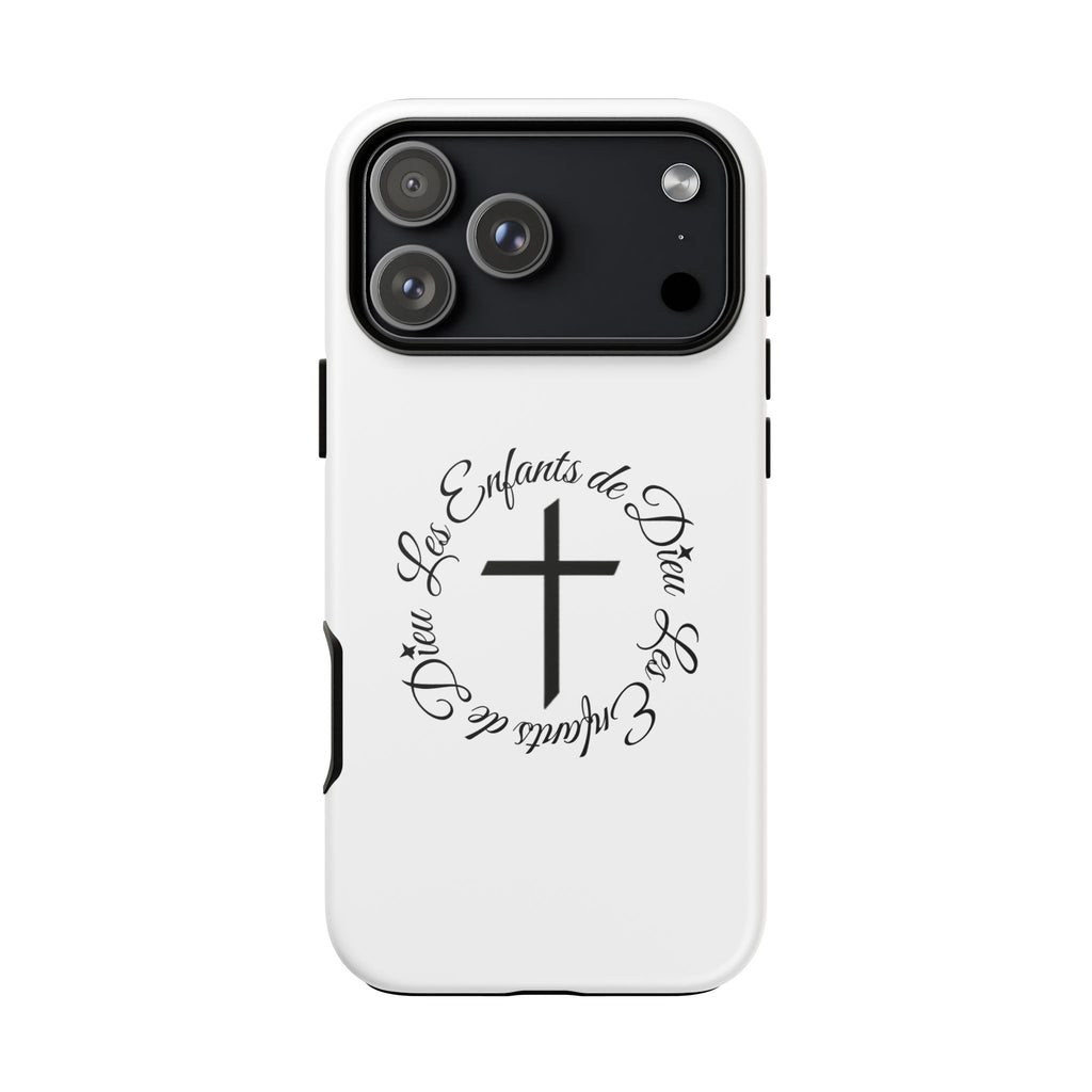 Les Enfants de Dieu Cross Phone Case
