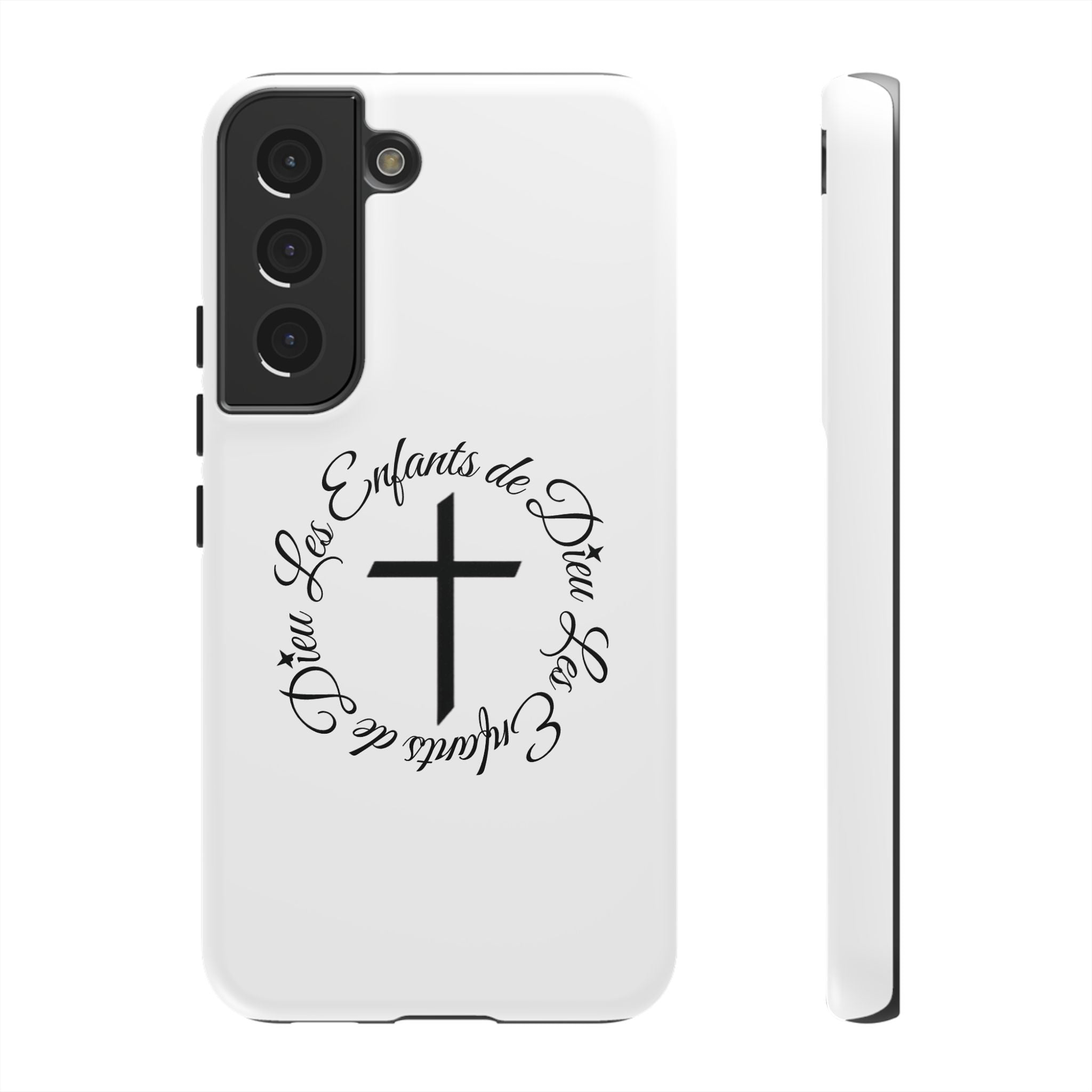 Les Enfants de Dieu Cross Phone Case