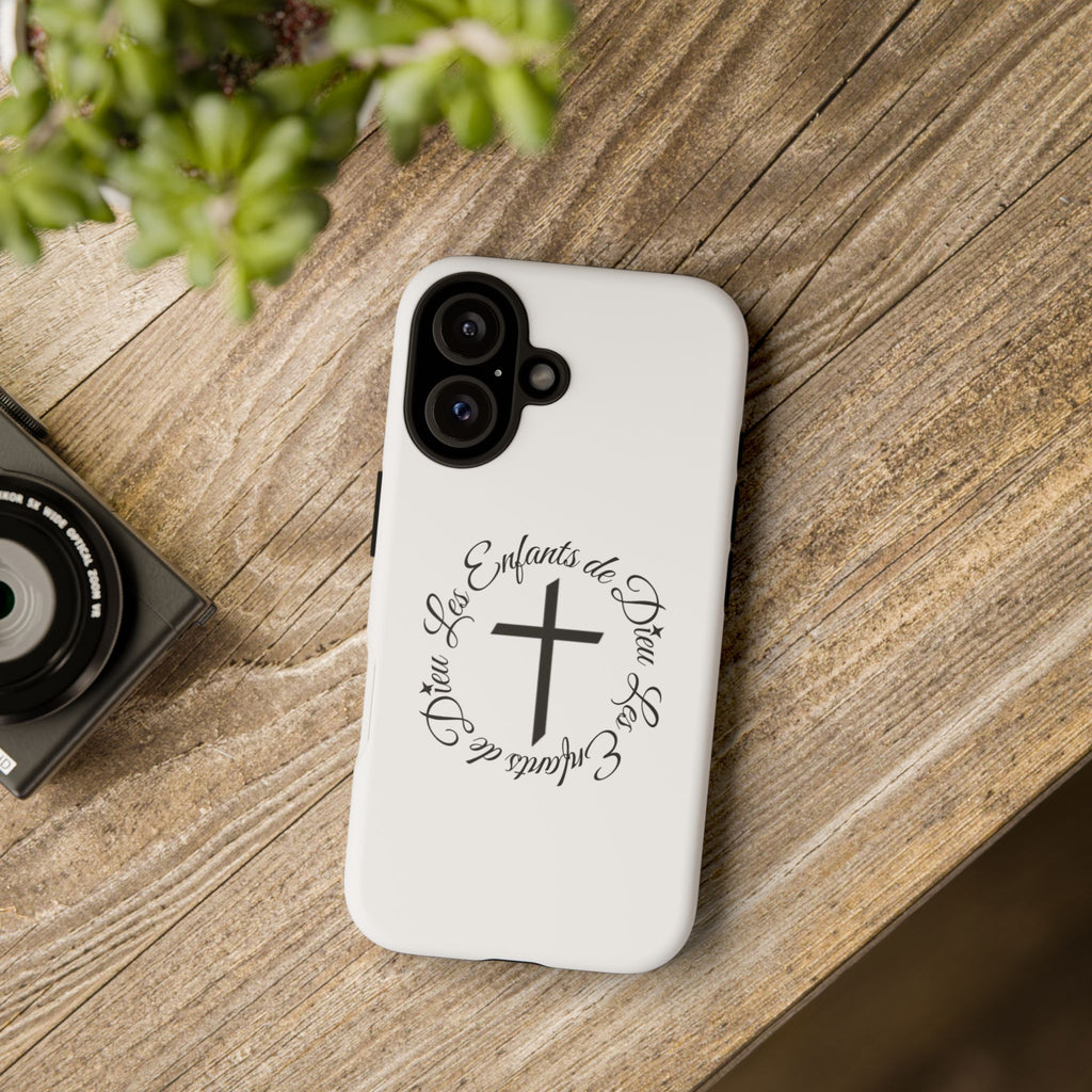 Les Enfants de Dieu Cross Phone Case