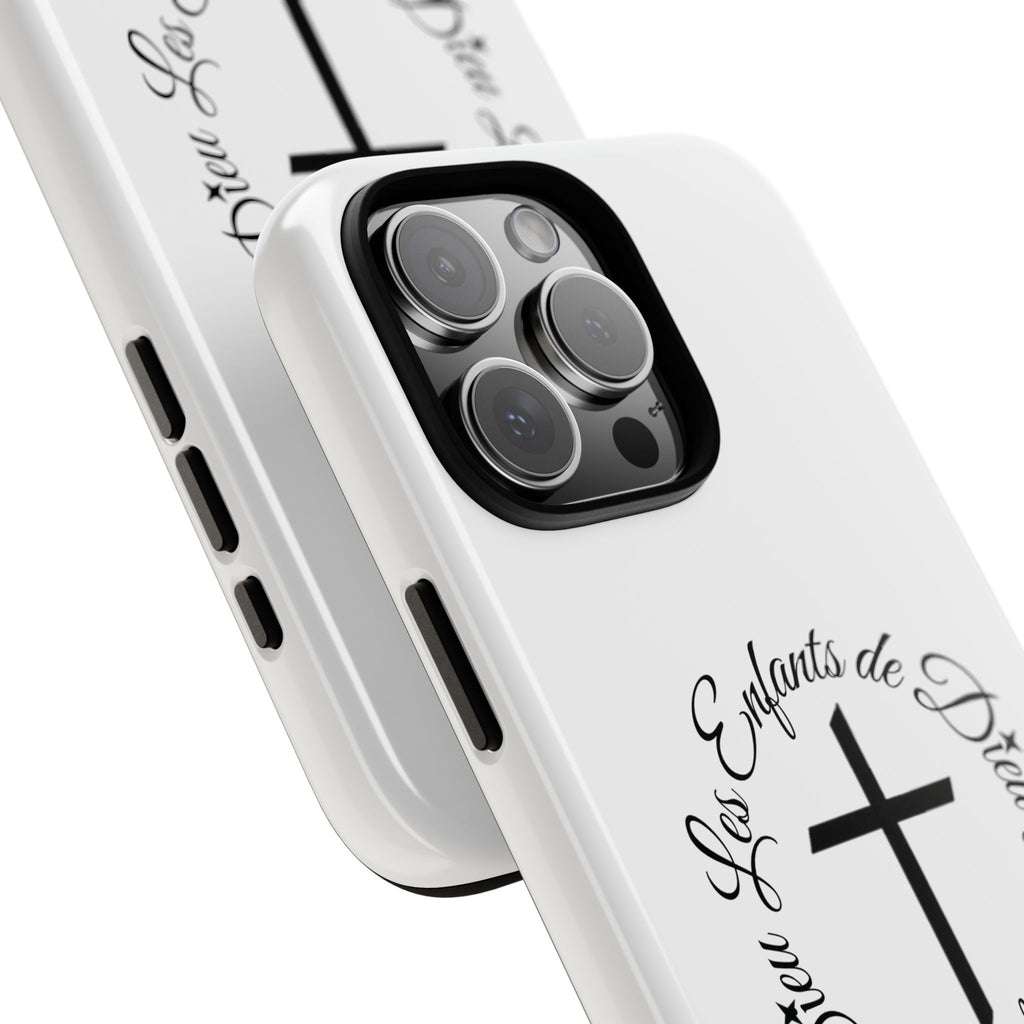 Les Enfants de Dieu Cross Phone Case
