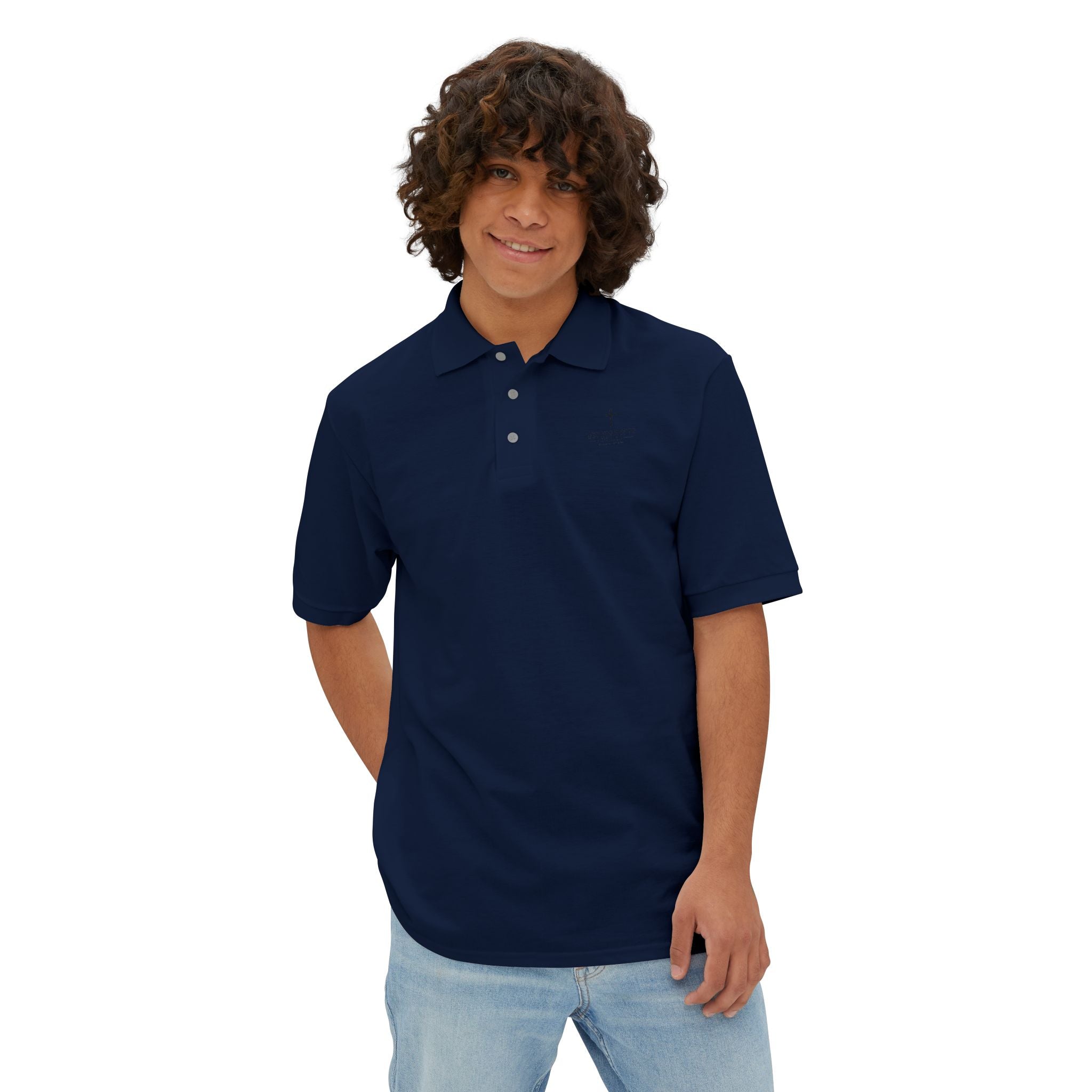 Les Enfants de Dieu 100% Cotton Men's Polo