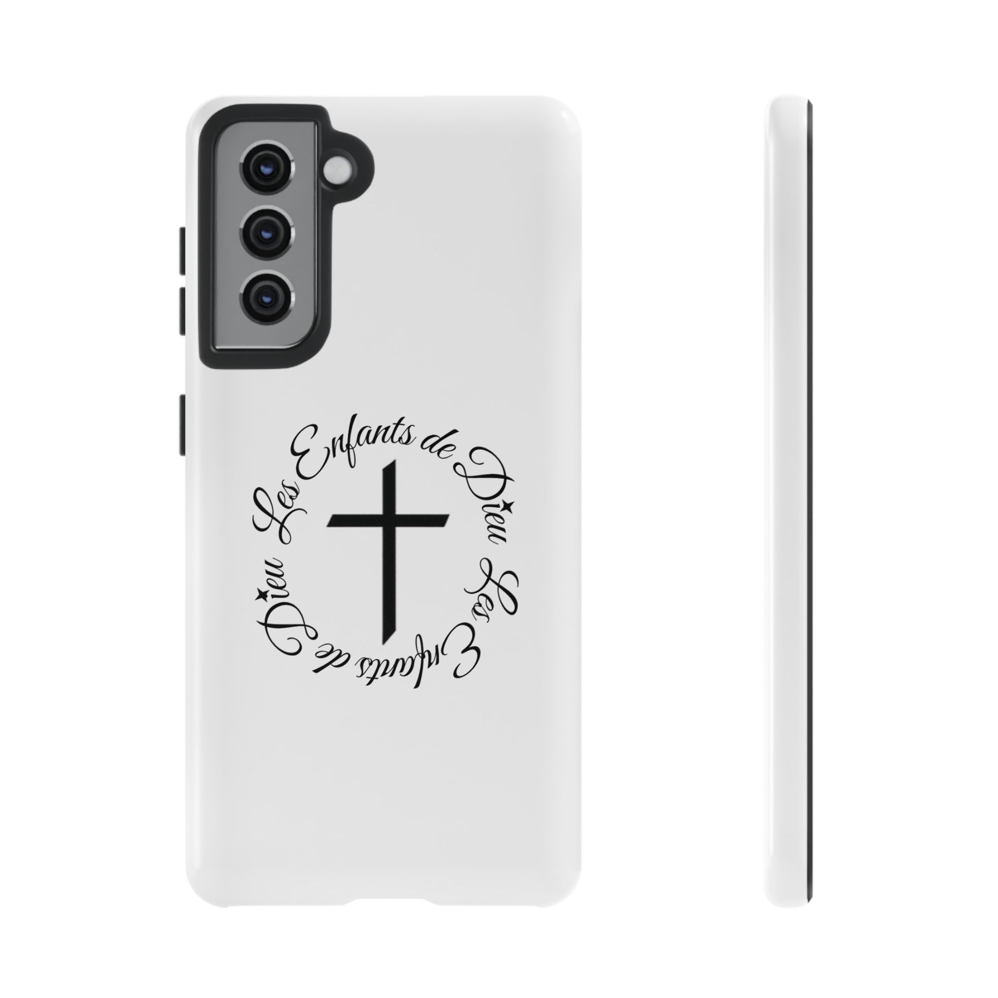 Les Enfants de Dieu Cross Phone Case