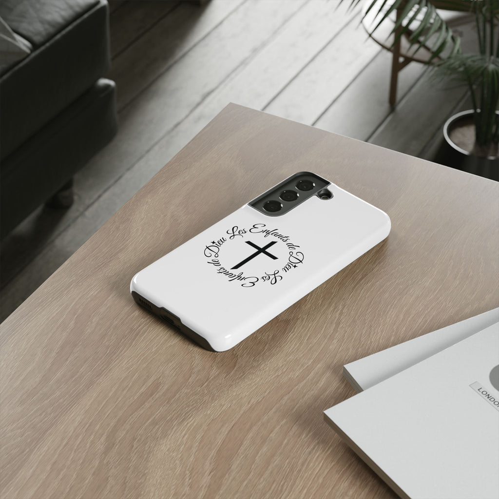 Les Enfants de Dieu Cross Phone Case