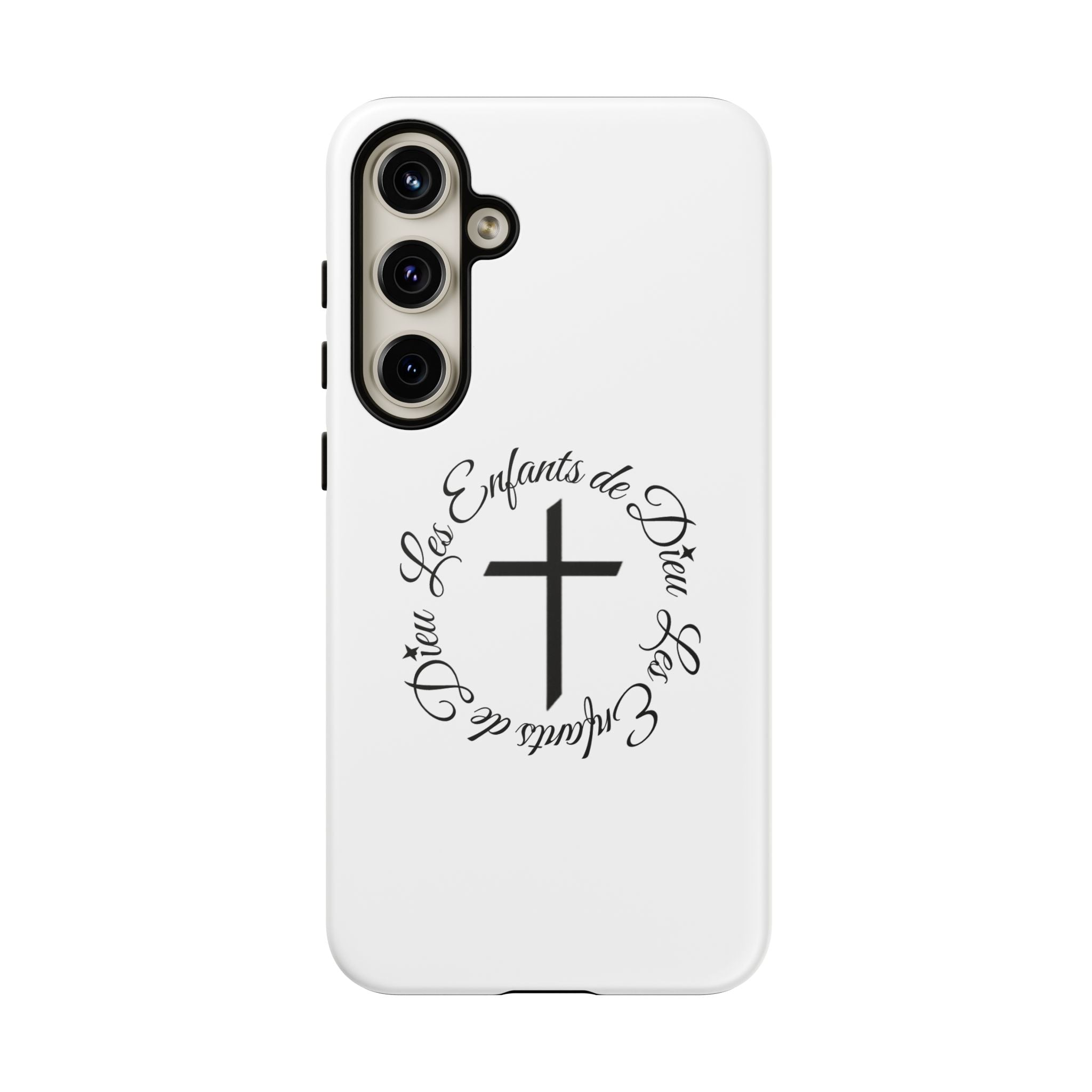 Les Enfants de Dieu Cross Phone Case