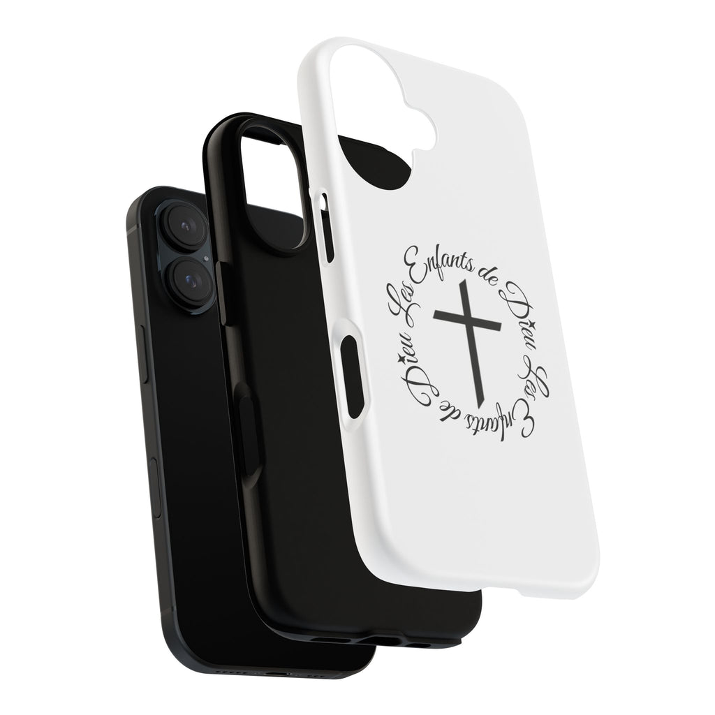 Les Enfants de Dieu Cross Phone Case
