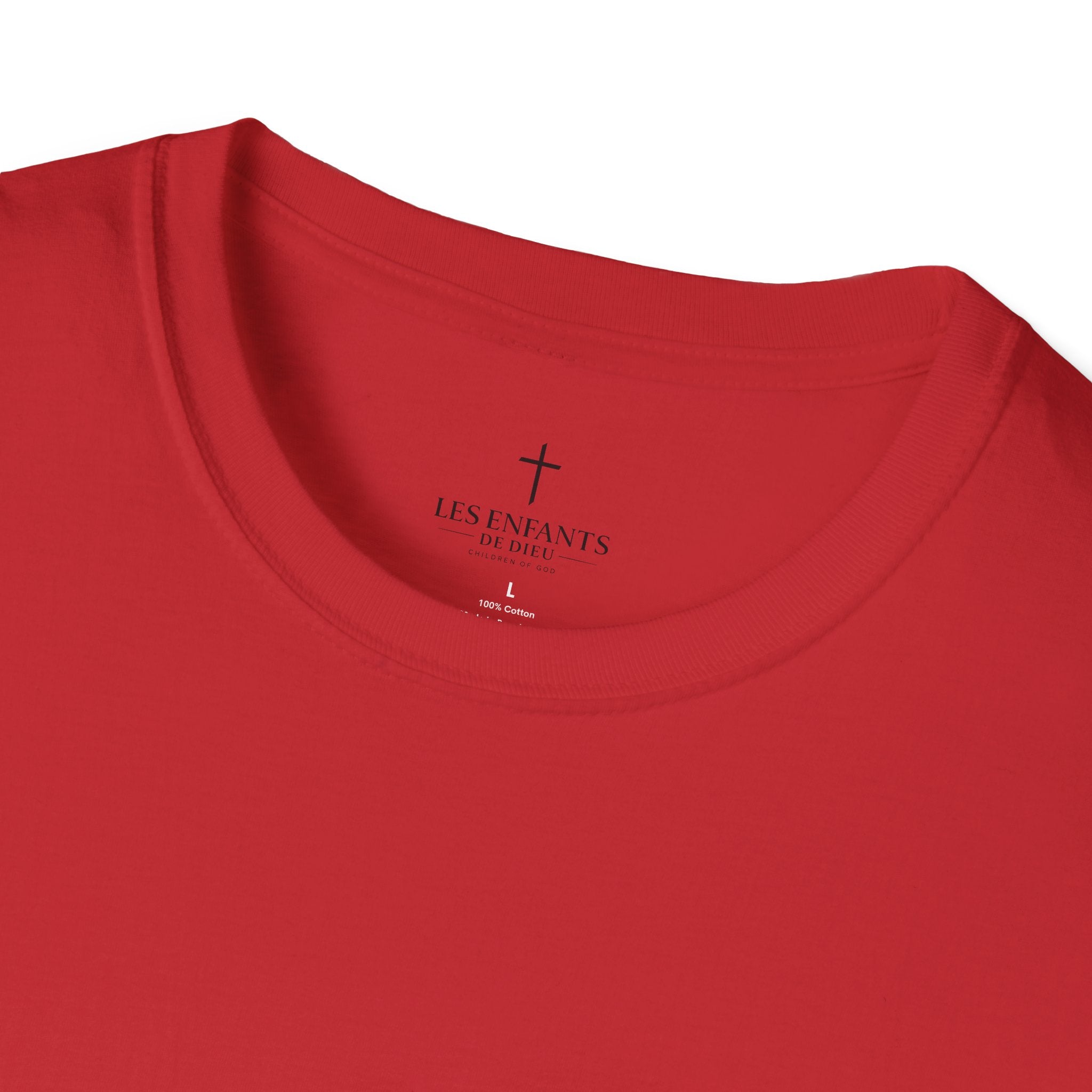 Les Enfants de Dieu T-Shirt — Jesus Saves Shirt - Psalm 23:4