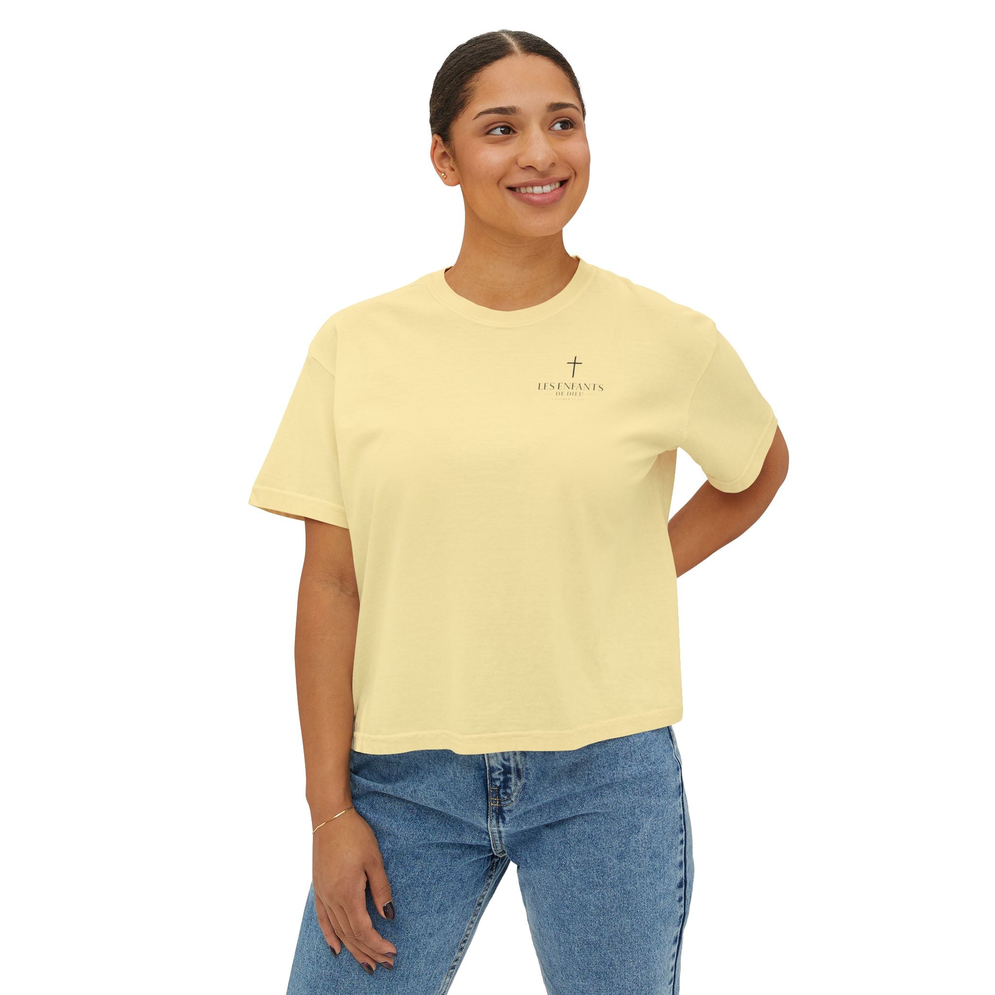 Les Enfants de Dieu Women's Boxy Tee