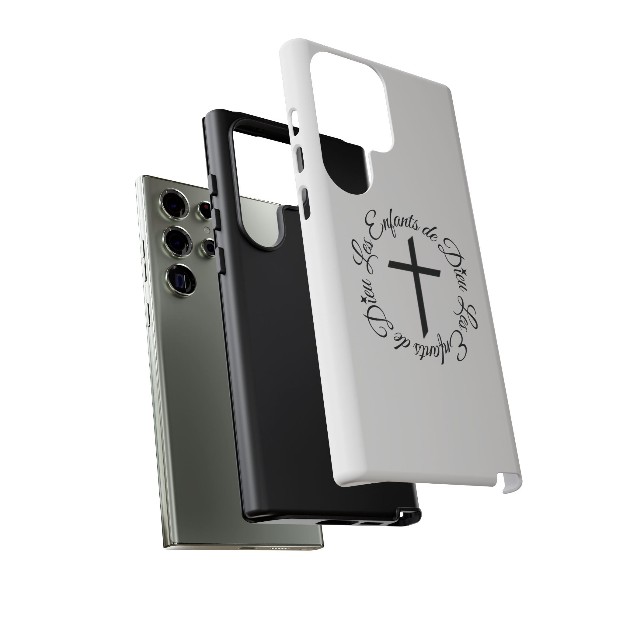 Les Enfants de Dieu Cross Phone Case