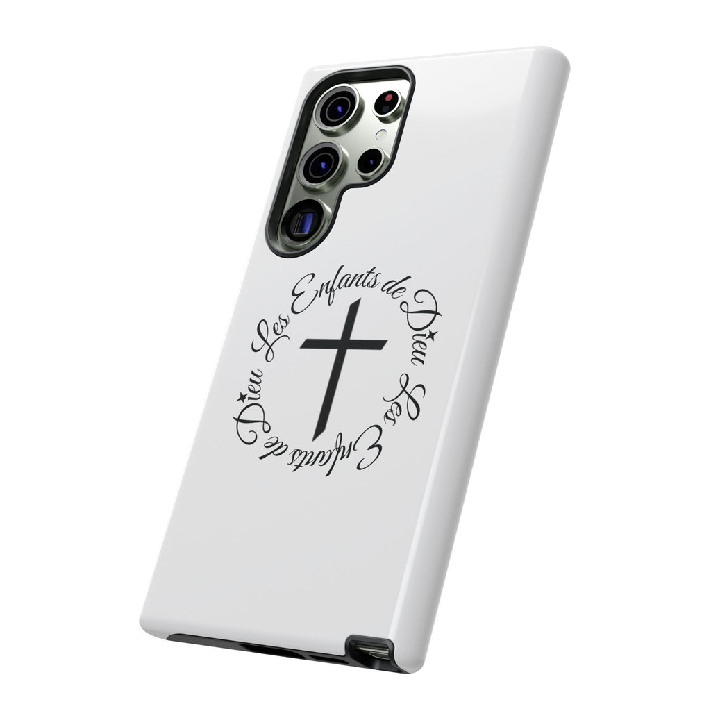 Les Enfants de Dieu Cross Phone Case