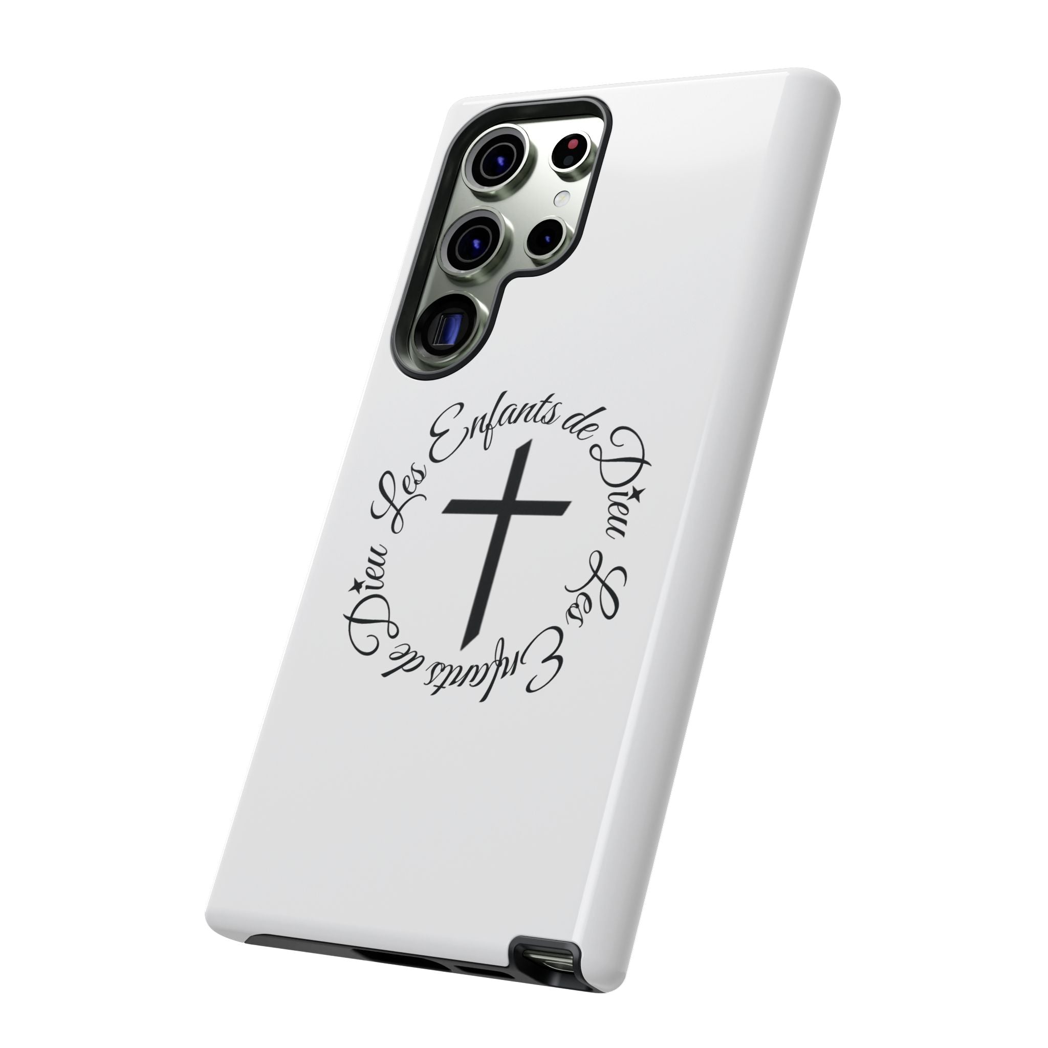 Les Enfants de Dieu Cross Phone Case