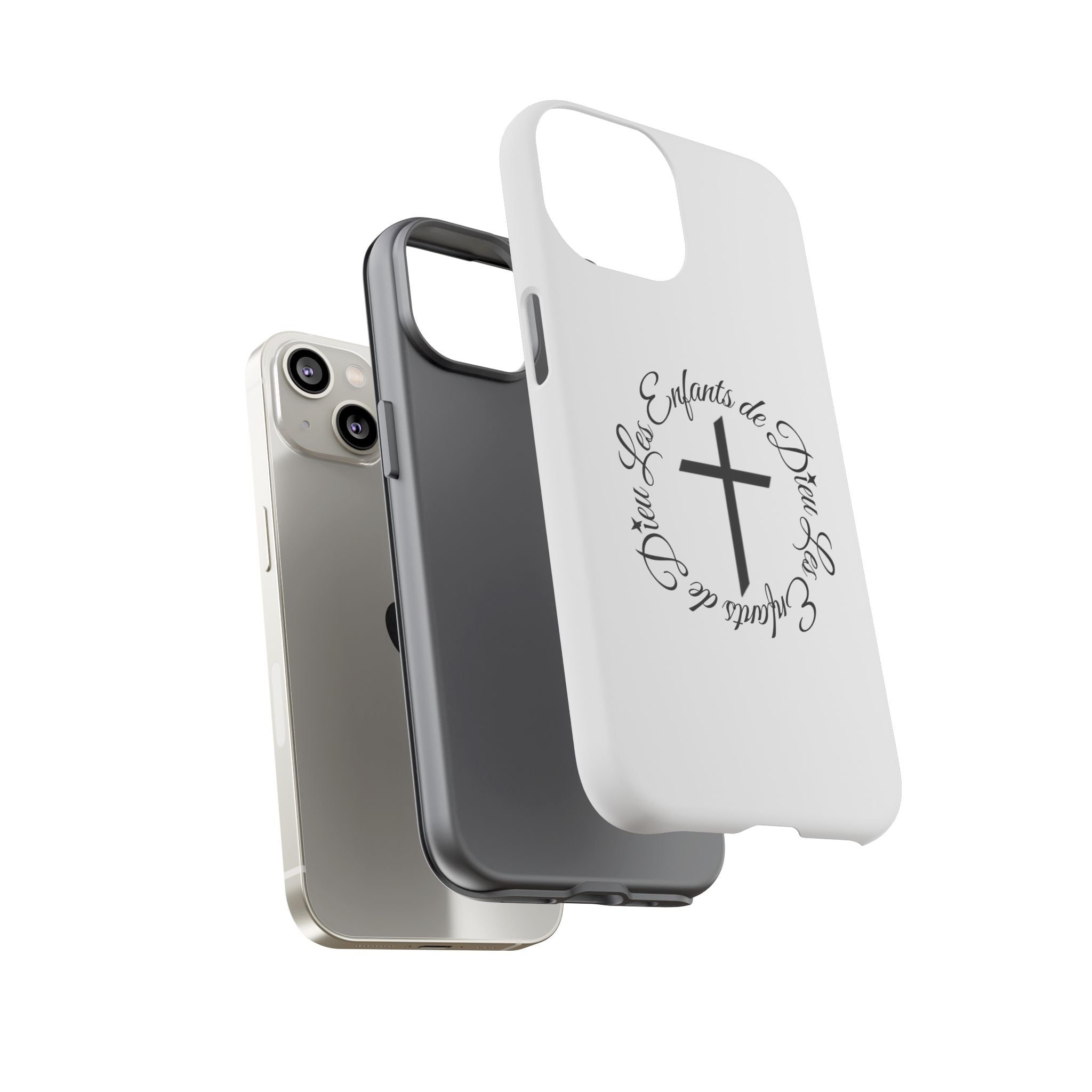 Les Enfants de Dieu Cross Phone Case