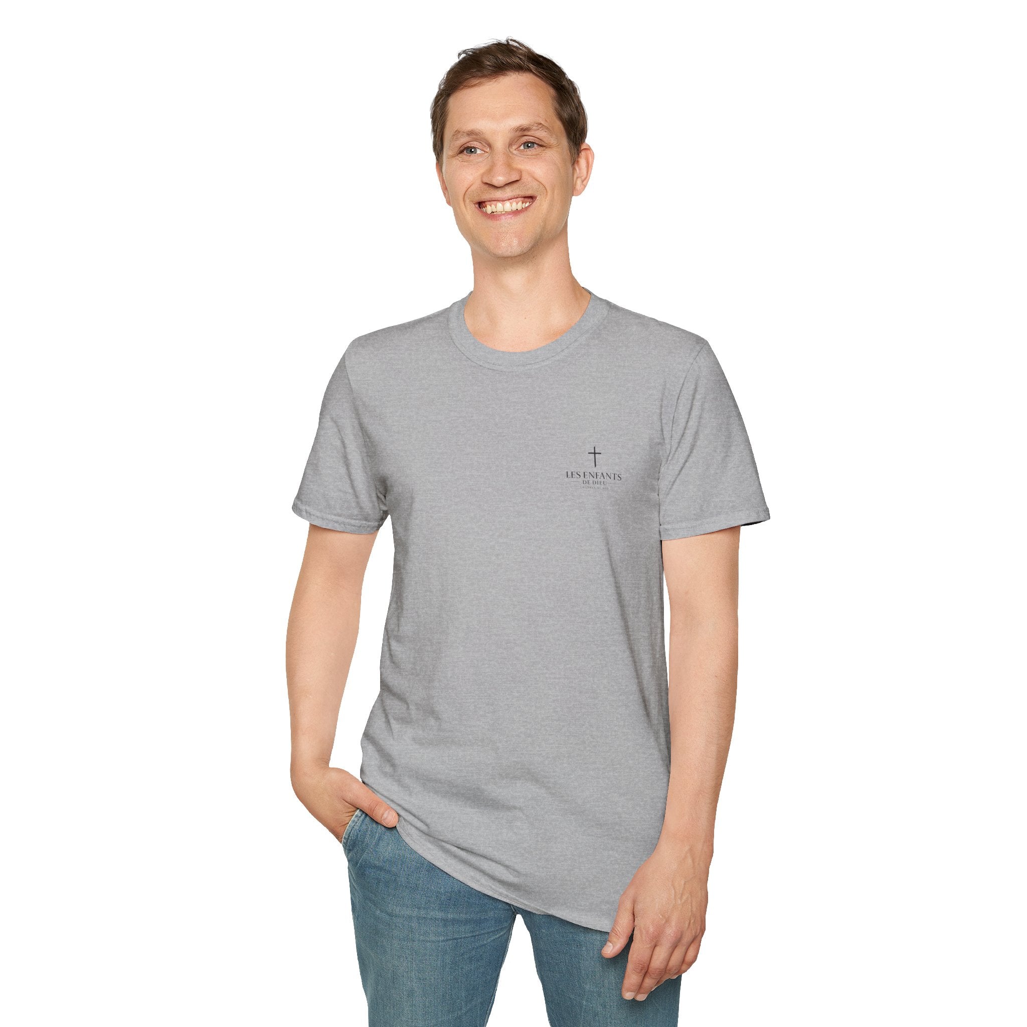 Les Enfants de Dieu T-Shirt — Jesus Saves Shirt - Psalm 23:4
