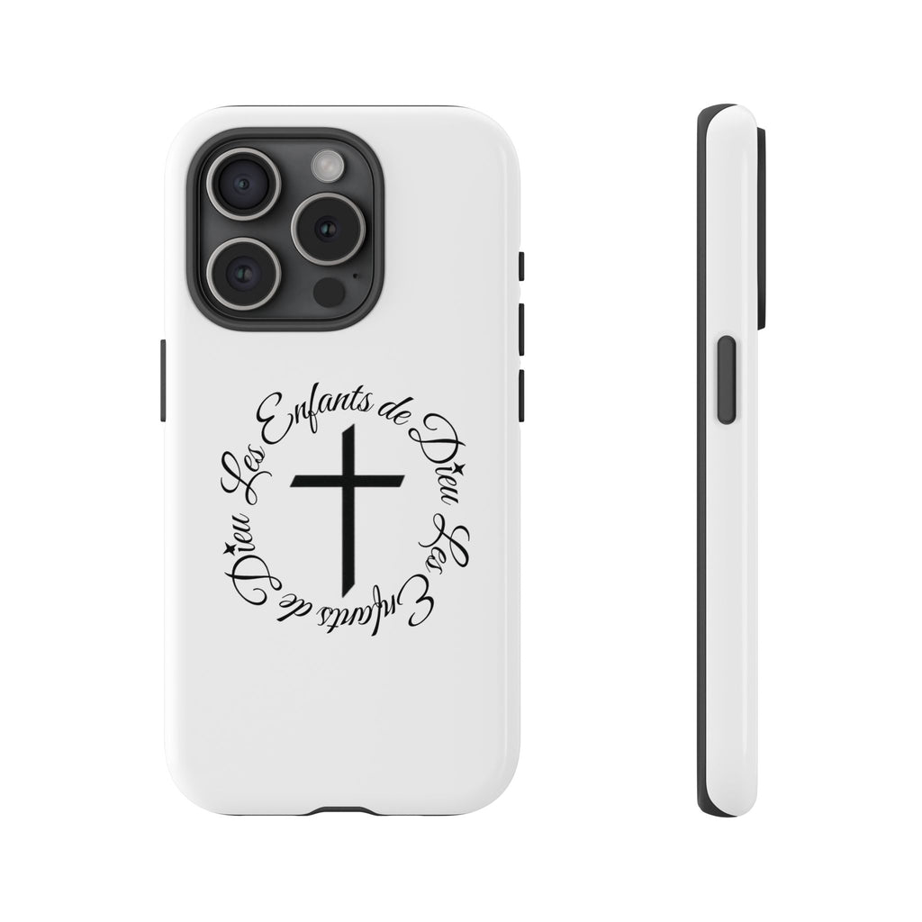 Les Enfants de Dieu Cross Phone Case