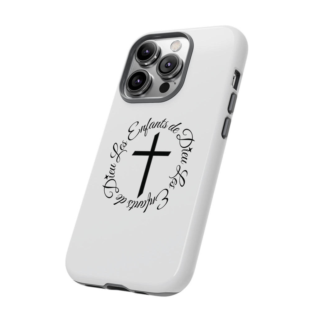 Les Enfants de Dieu Cross Phone Case