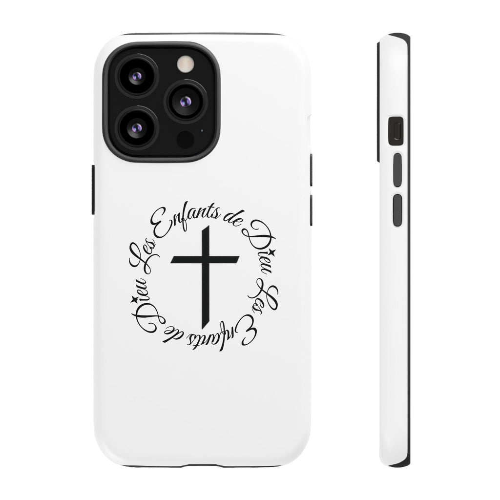 Les Enfants de Dieu Cross Phone Case
