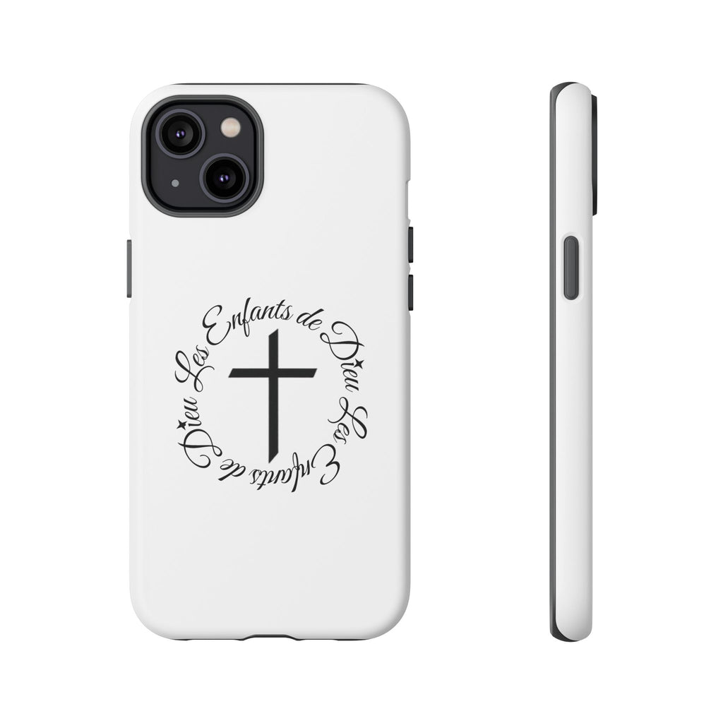 Les Enfants de Dieu Cross Phone Case