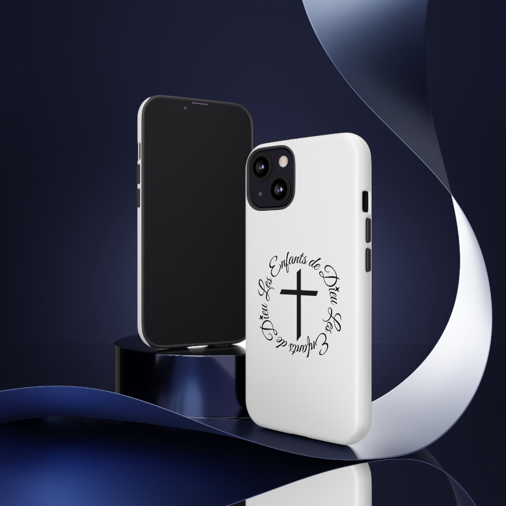 Les Enfants de Dieu Cross Phone Case