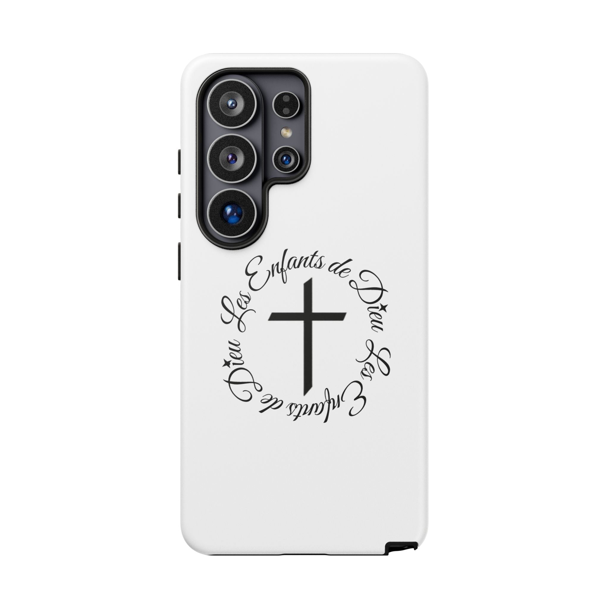 Les Enfants de Dieu Cross Phone Case