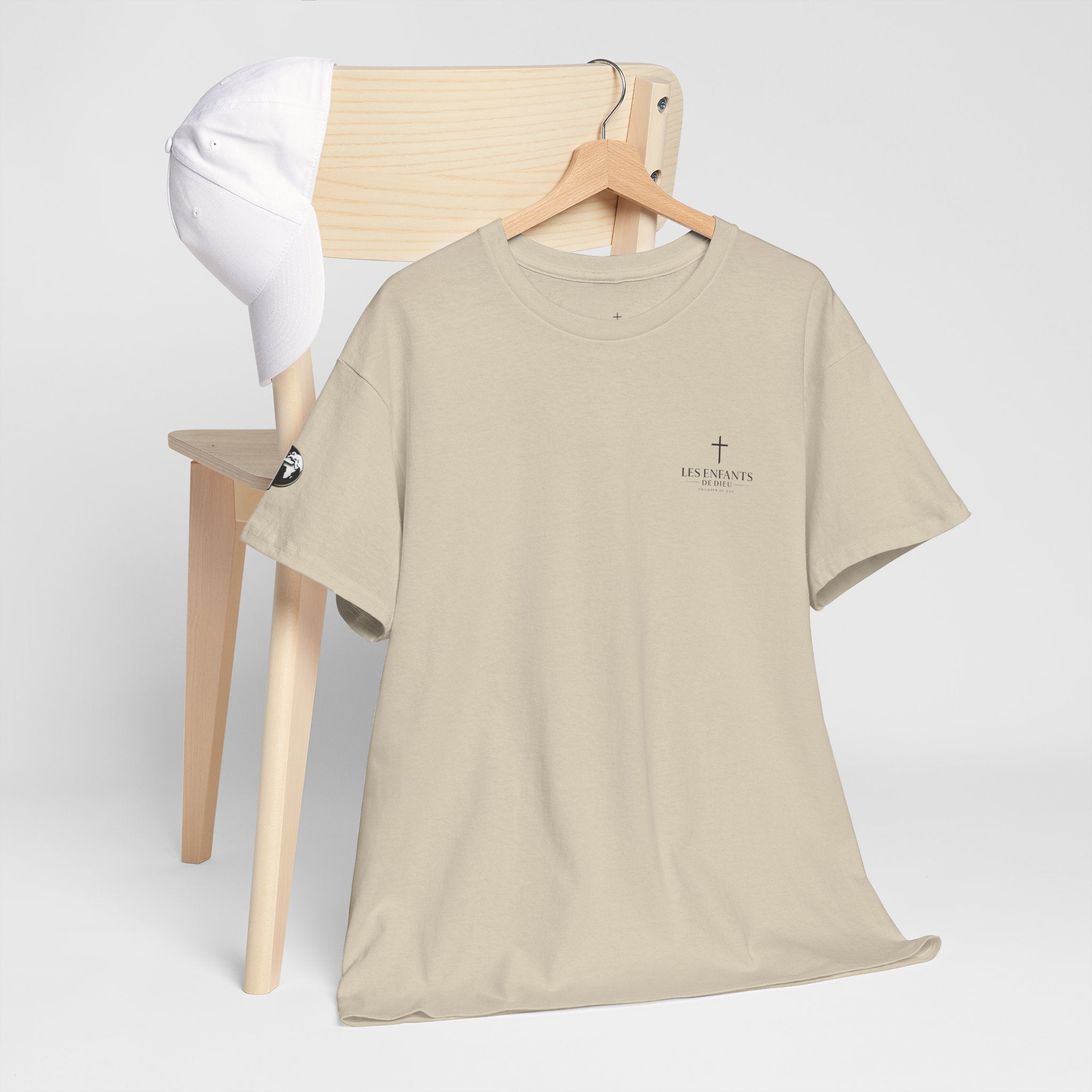 Les Enfants de Dieu Tee - Jesus Saves Tee - Psalm 23:4