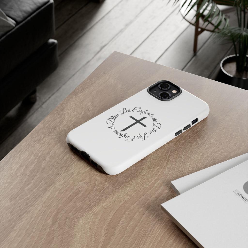 Les Enfants de Dieu Cross Phone Case