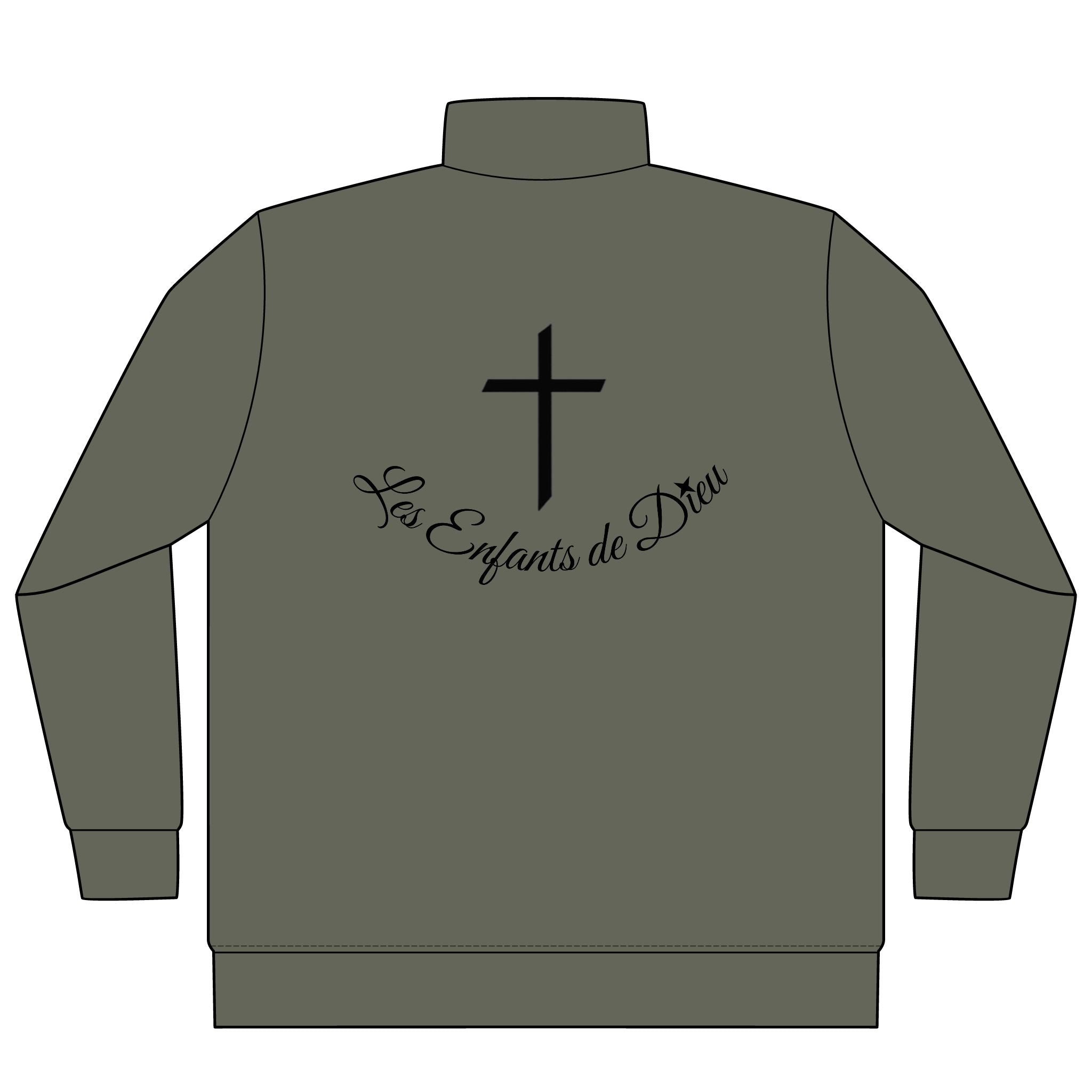Les Enfants de Dieu Quarter-Zip Pullover