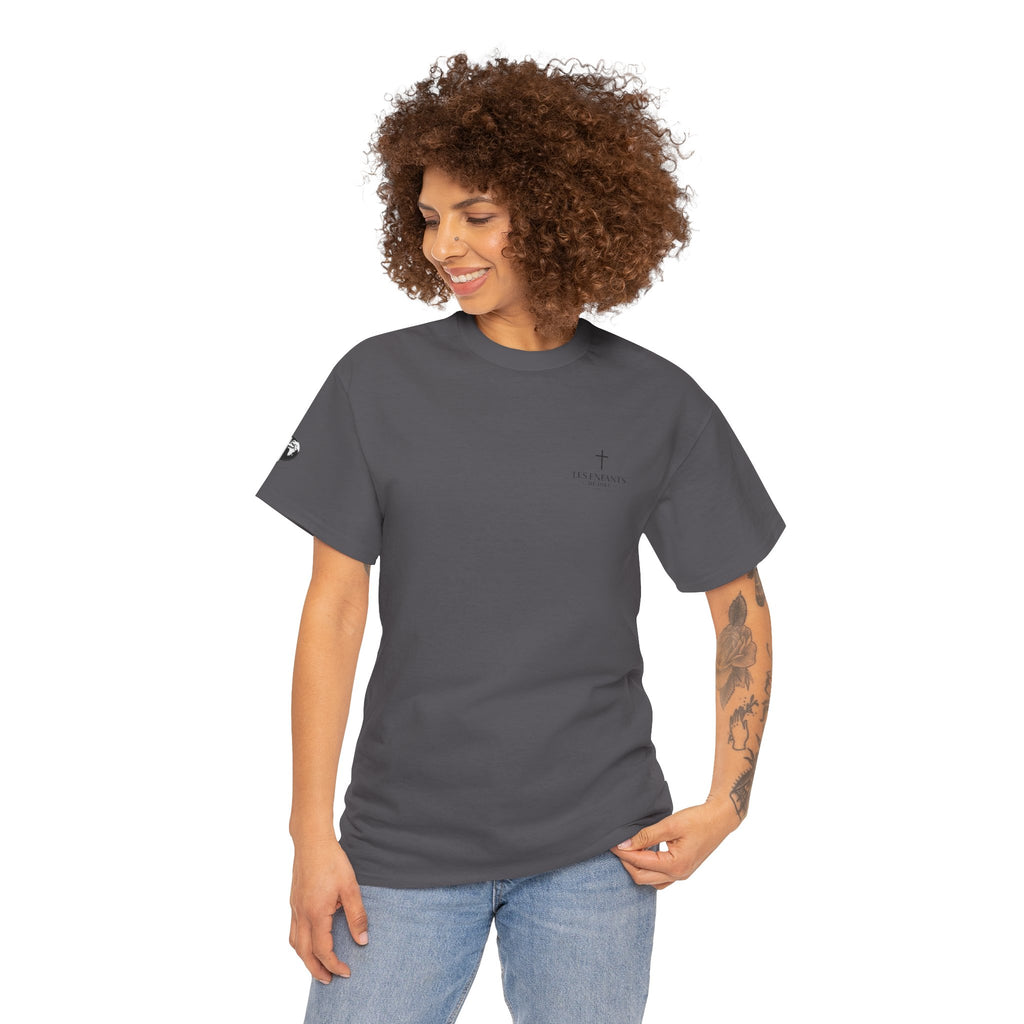 Les Enfants de Dieu Tee - Jesus Saves Tee - Psalm 23:4