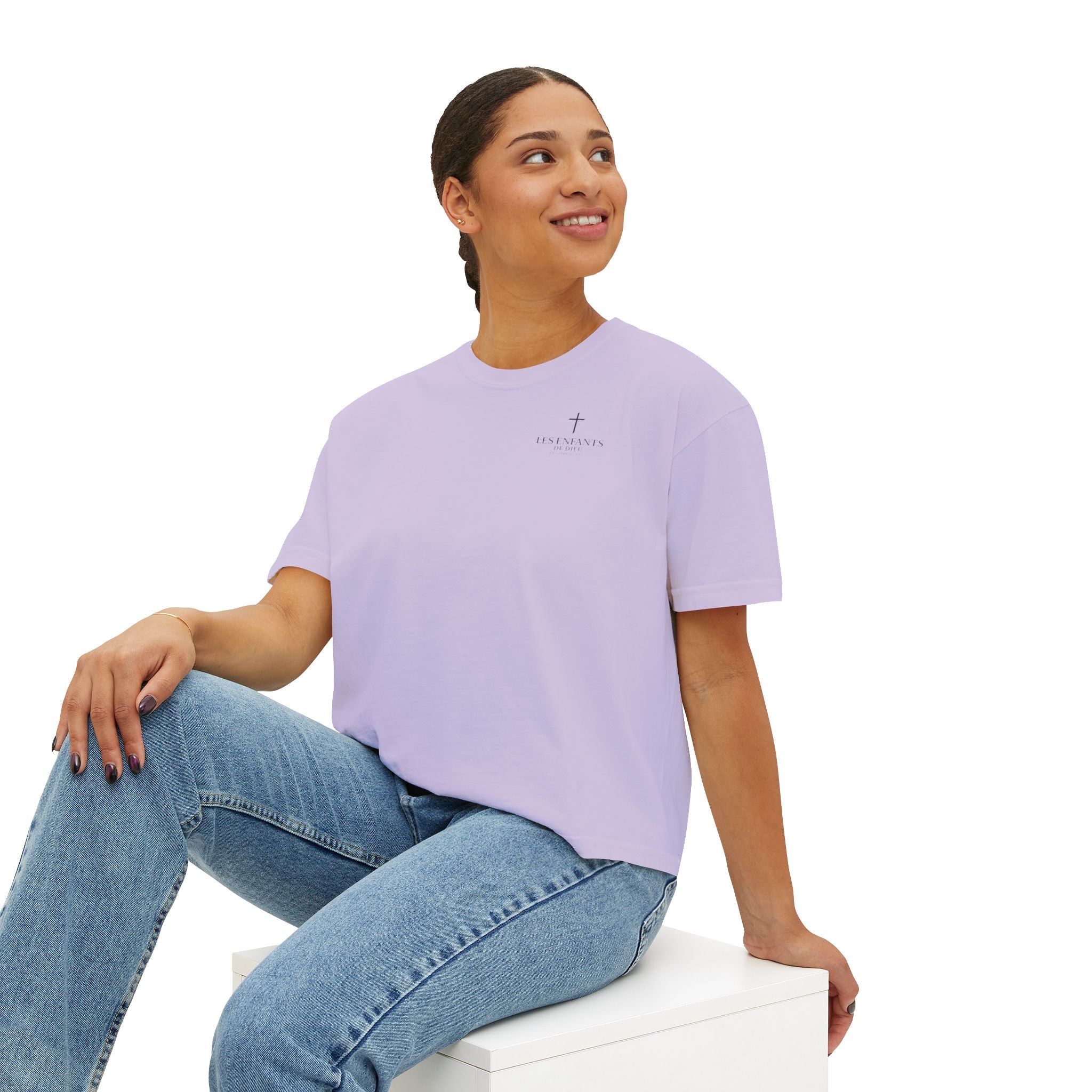 Les Enfants de Dieu Women's Boxy Tee