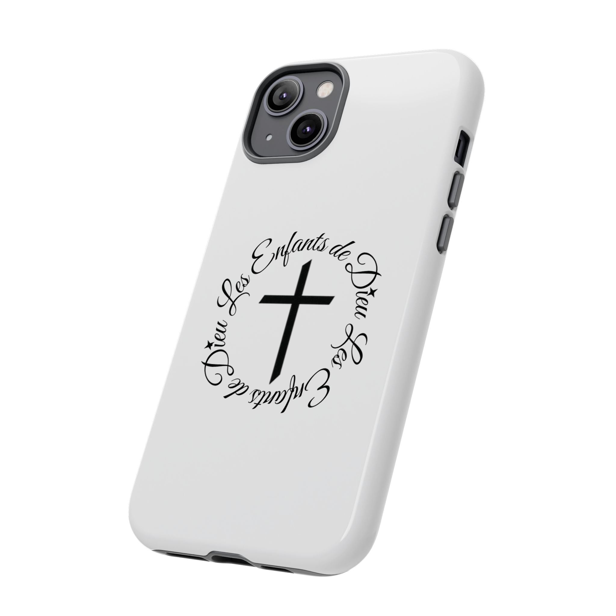 Les Enfants de Dieu Cross Phone Case